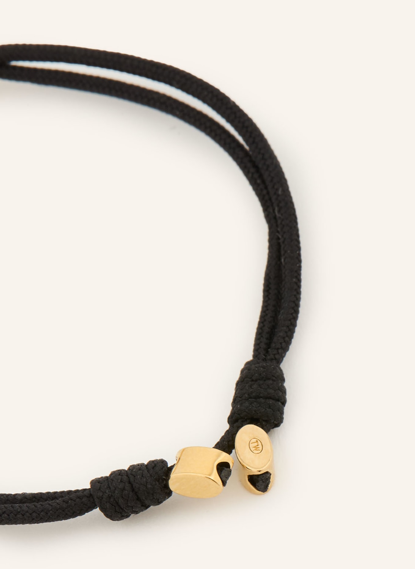 VALENTINO GARAVANI Armband VLOGO SIGNATURE: SCHWARZ / GOLD