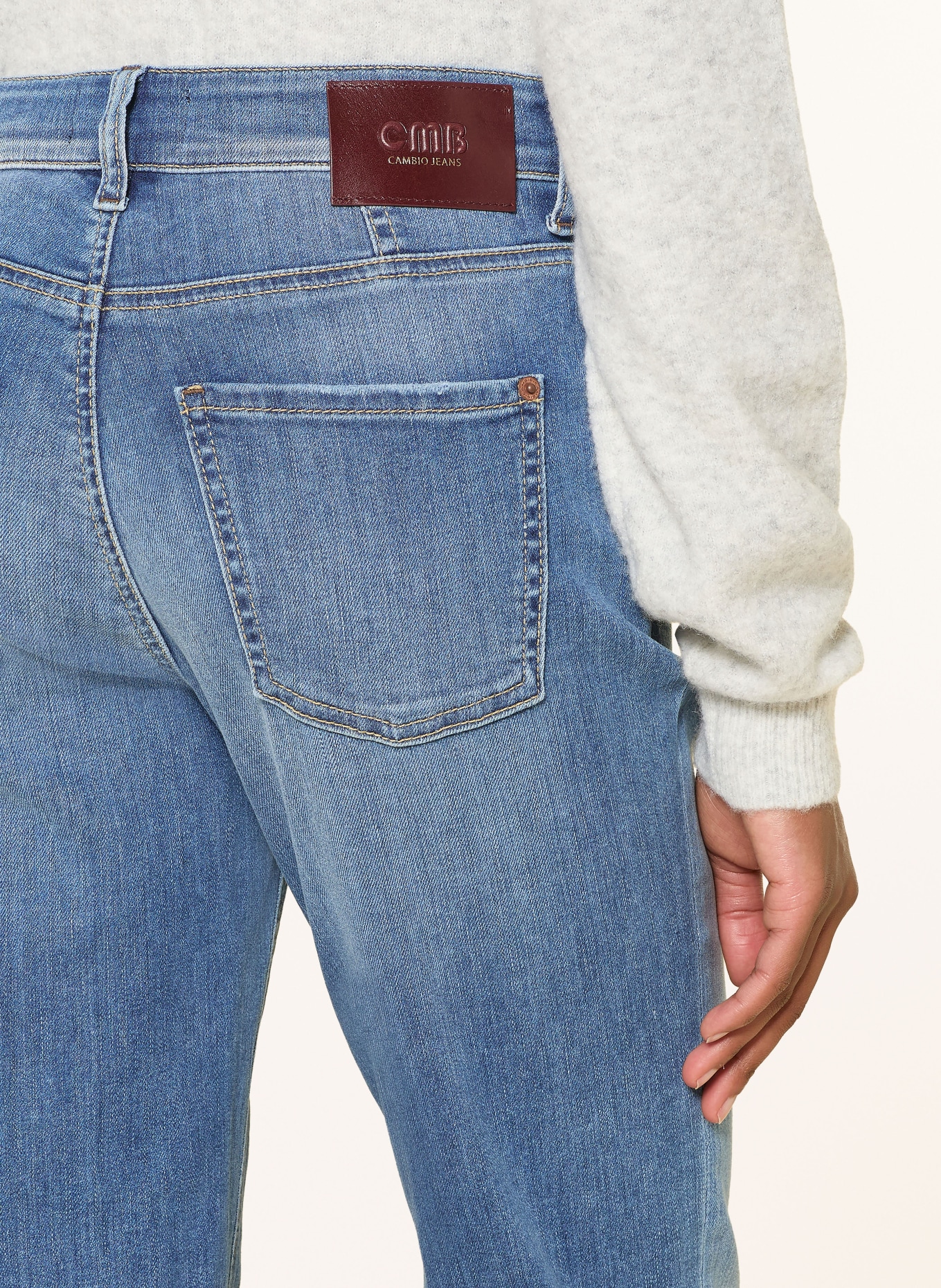 CAMBIO Straight Jeans PEARLIE: 5124 med. authentic used