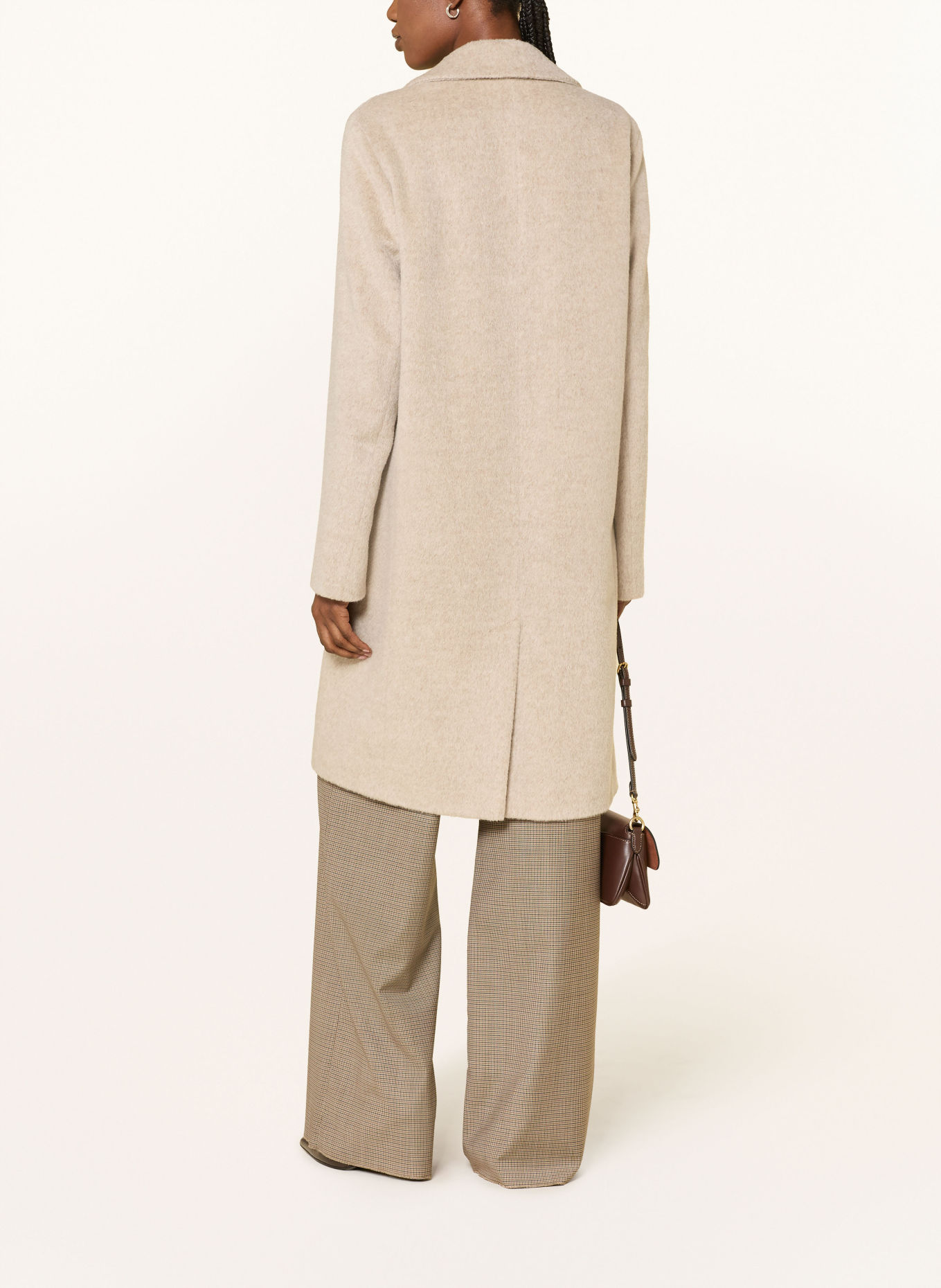 lilienfels Mantel mit Alpaka: BEIGE