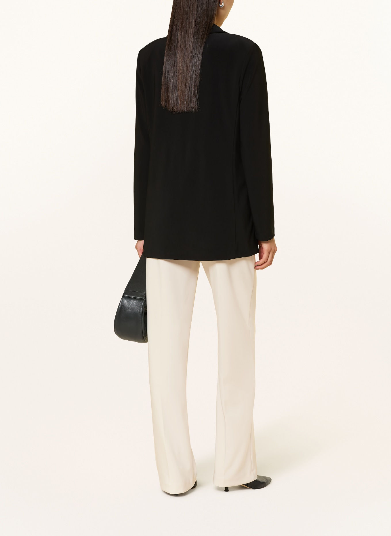 Joseph Ribkoff Pantalon Marlene en jersey: CRÈME