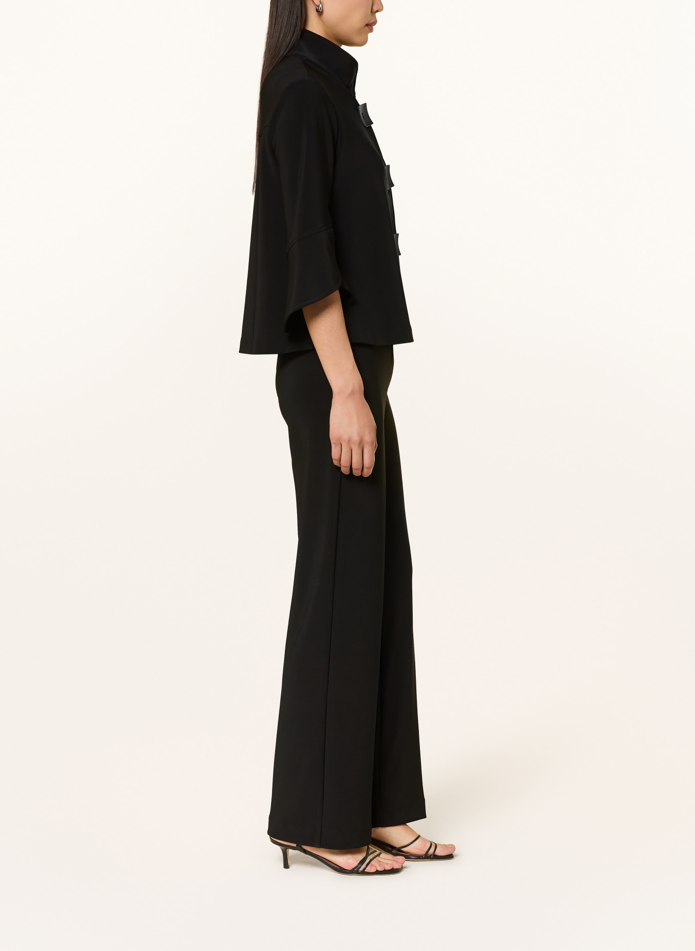 Joseph Ribkoff Pantalon Marlene en jersey: NOIR