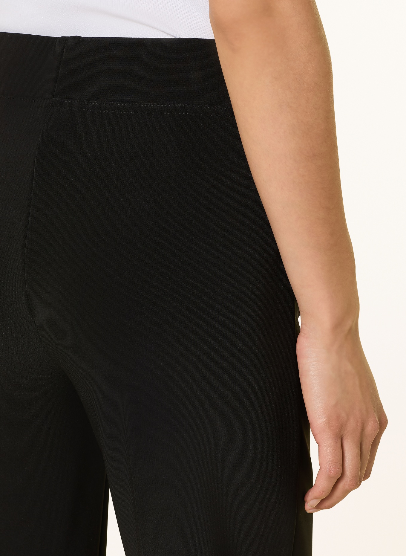 Joseph Ribkoff Pantalon Marlene en jersey: NOIR