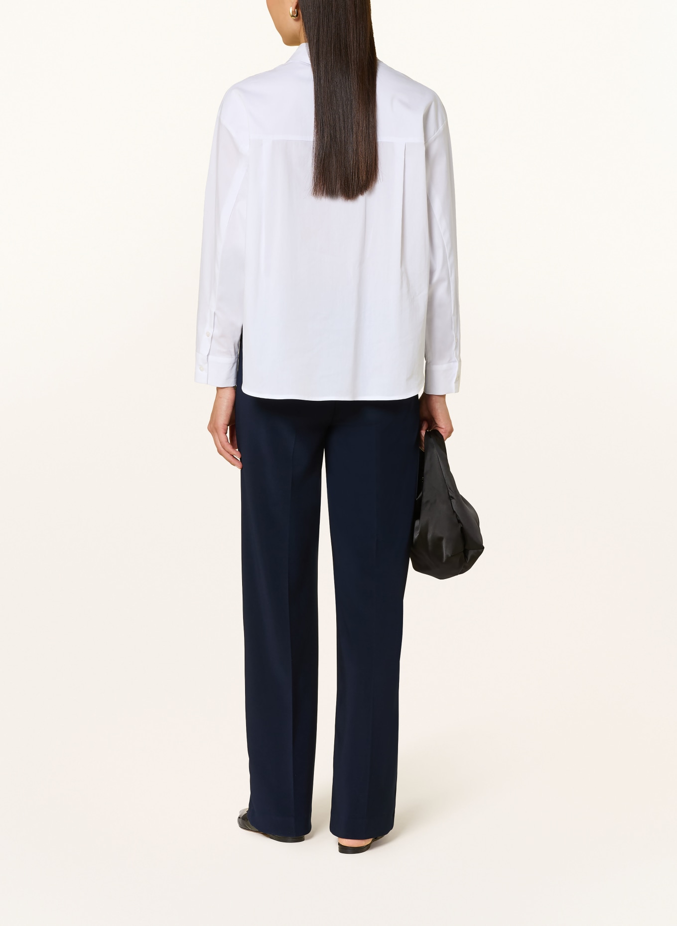 Joseph Ribkoff Jersey marl pants: DARK BLUE