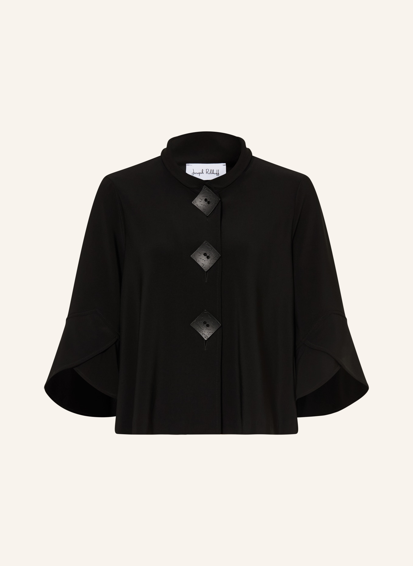 Joseph Ribkoff Blazers met 3/4-mouwen: ZWART