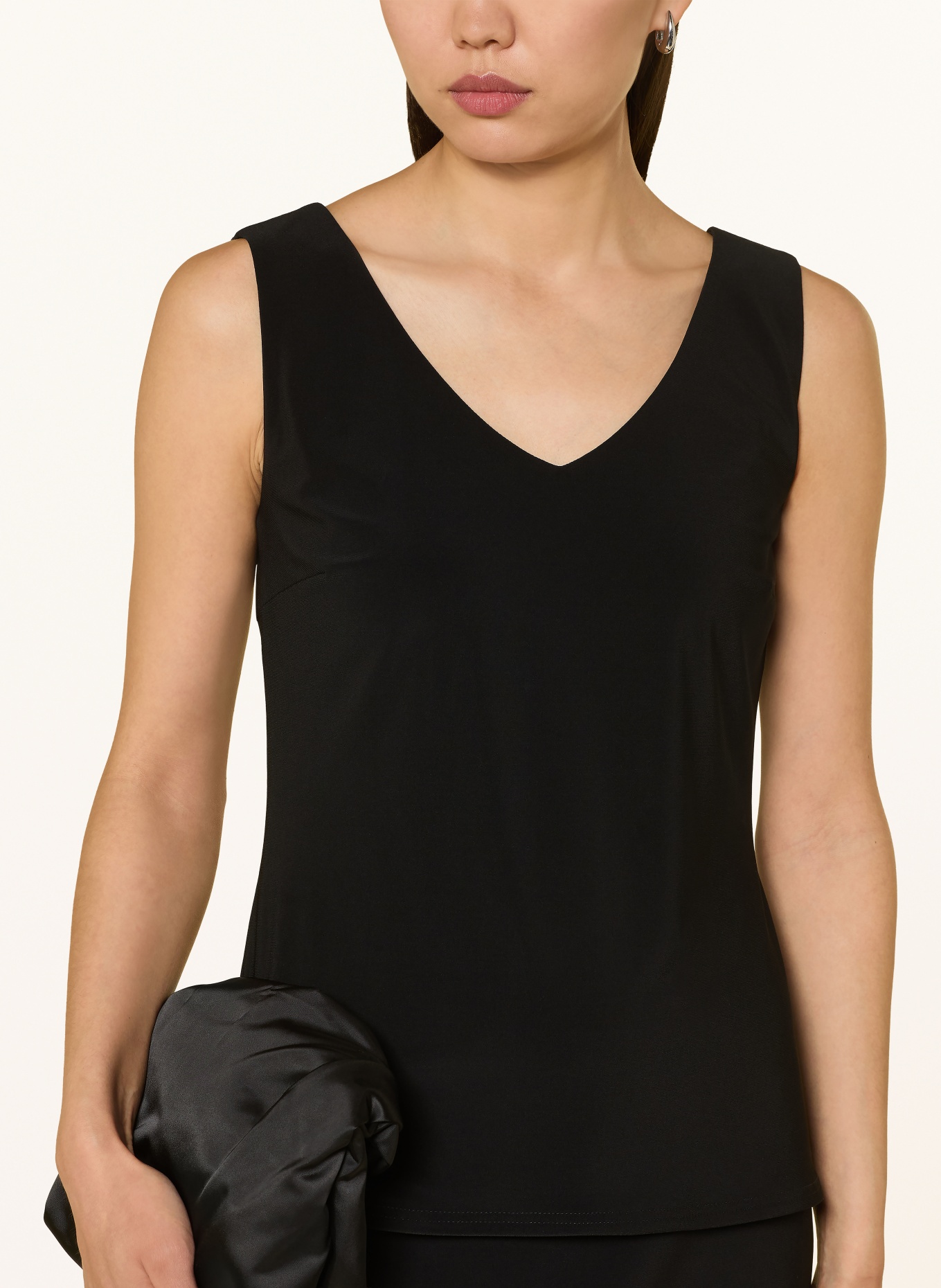 Joseph Ribkoff Top: BLACK