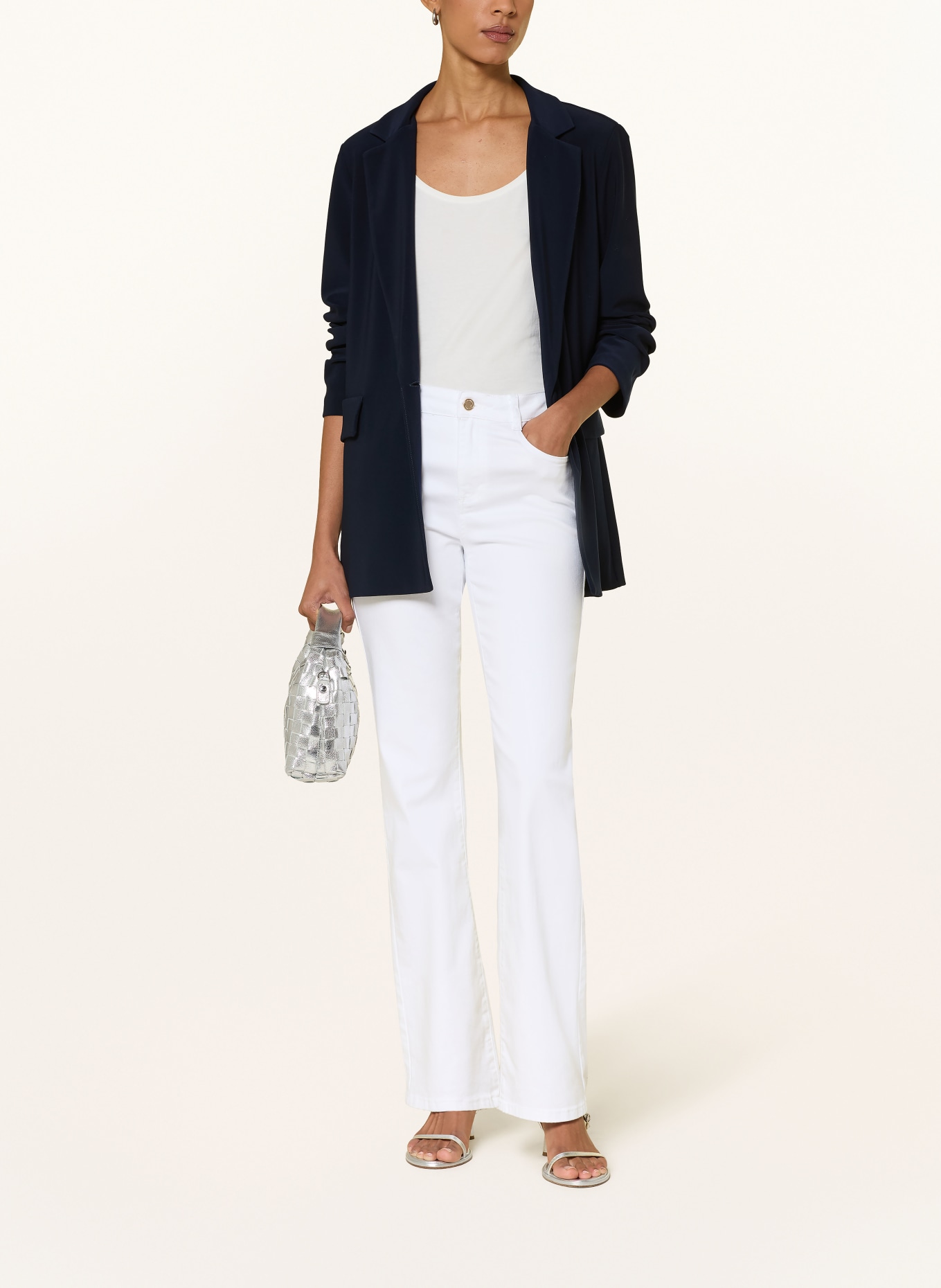 Joseph Ribkoff Bootcut-jeans: WIT