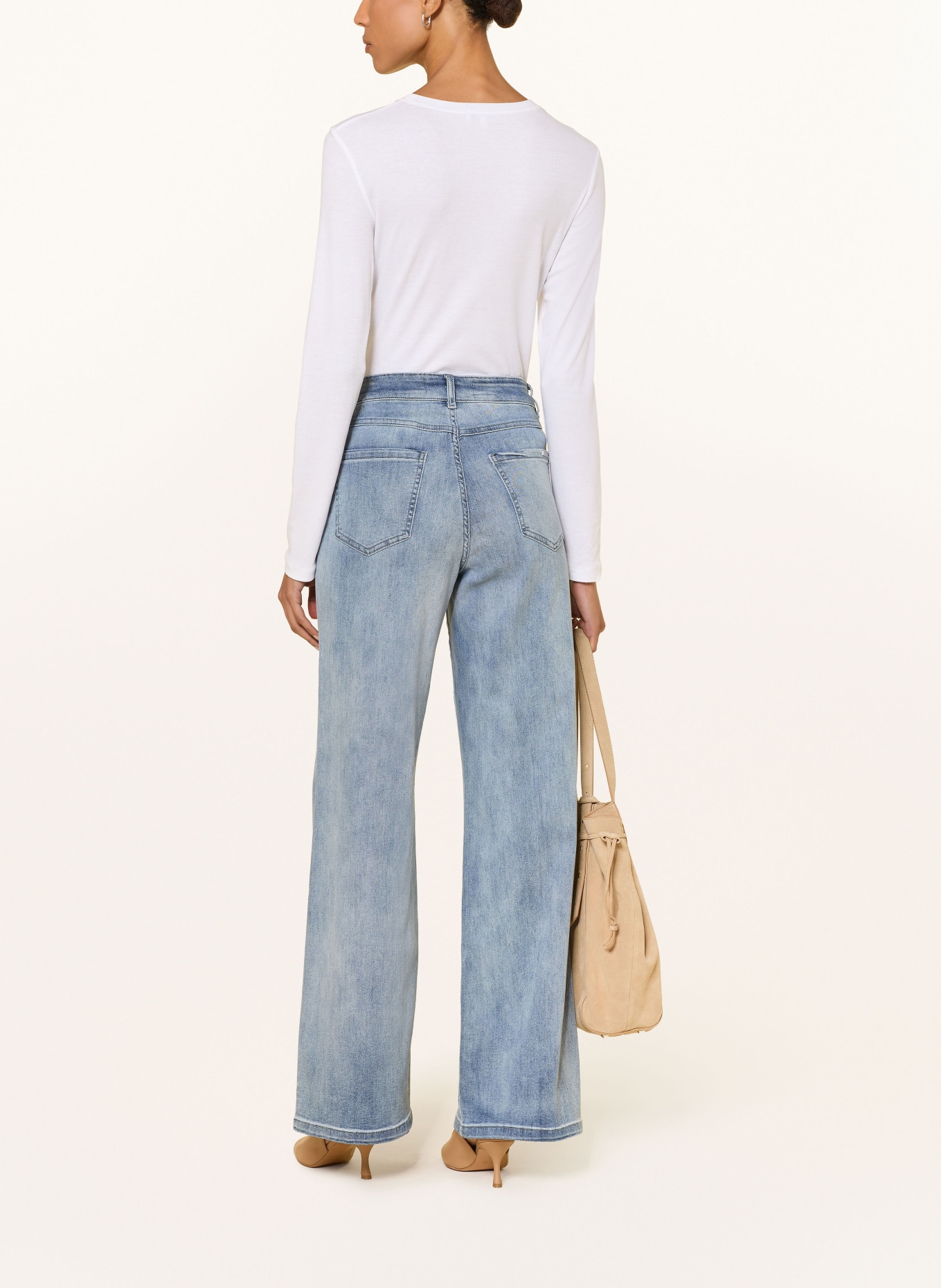 Joseph Ribkoff Džíny se širokými nohavicemi: 47 Light Denim