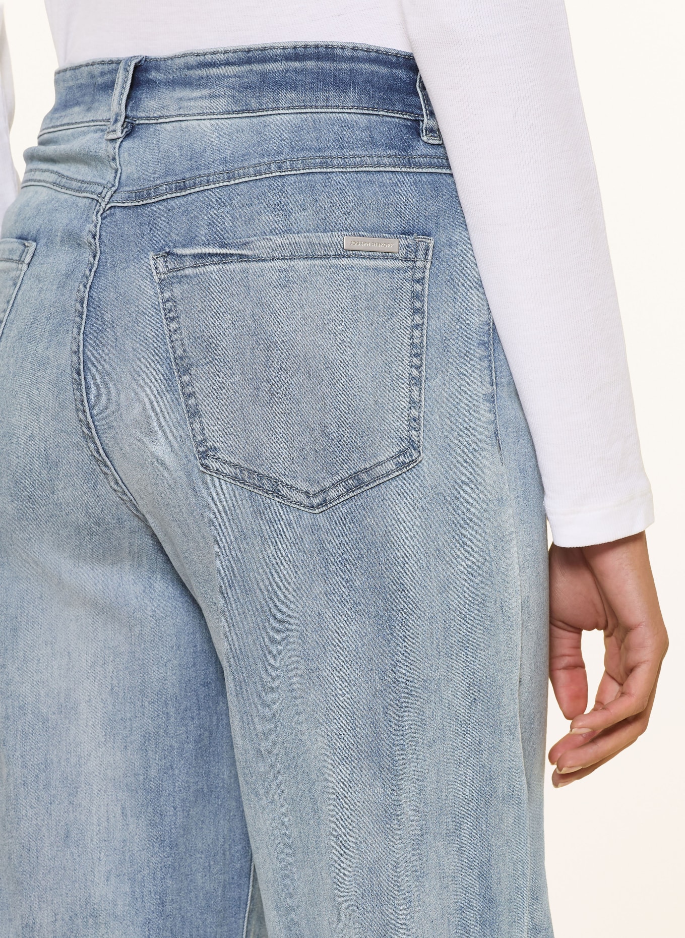 Joseph Ribkoff Džíny se širokými nohavicemi: 47 Light Denim