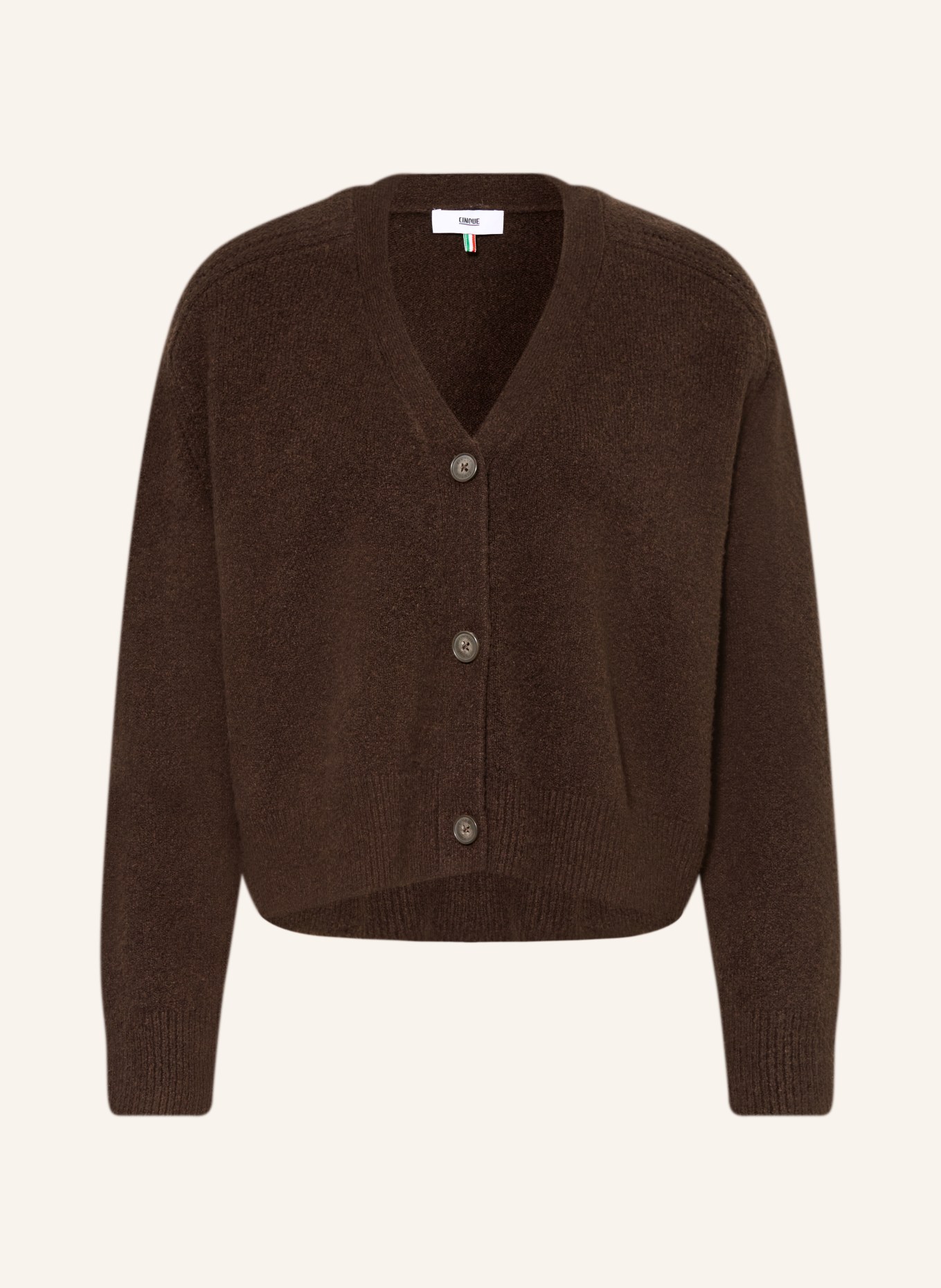 CINQUE Strickjacke CIVIVI: DUNKELBRAUN