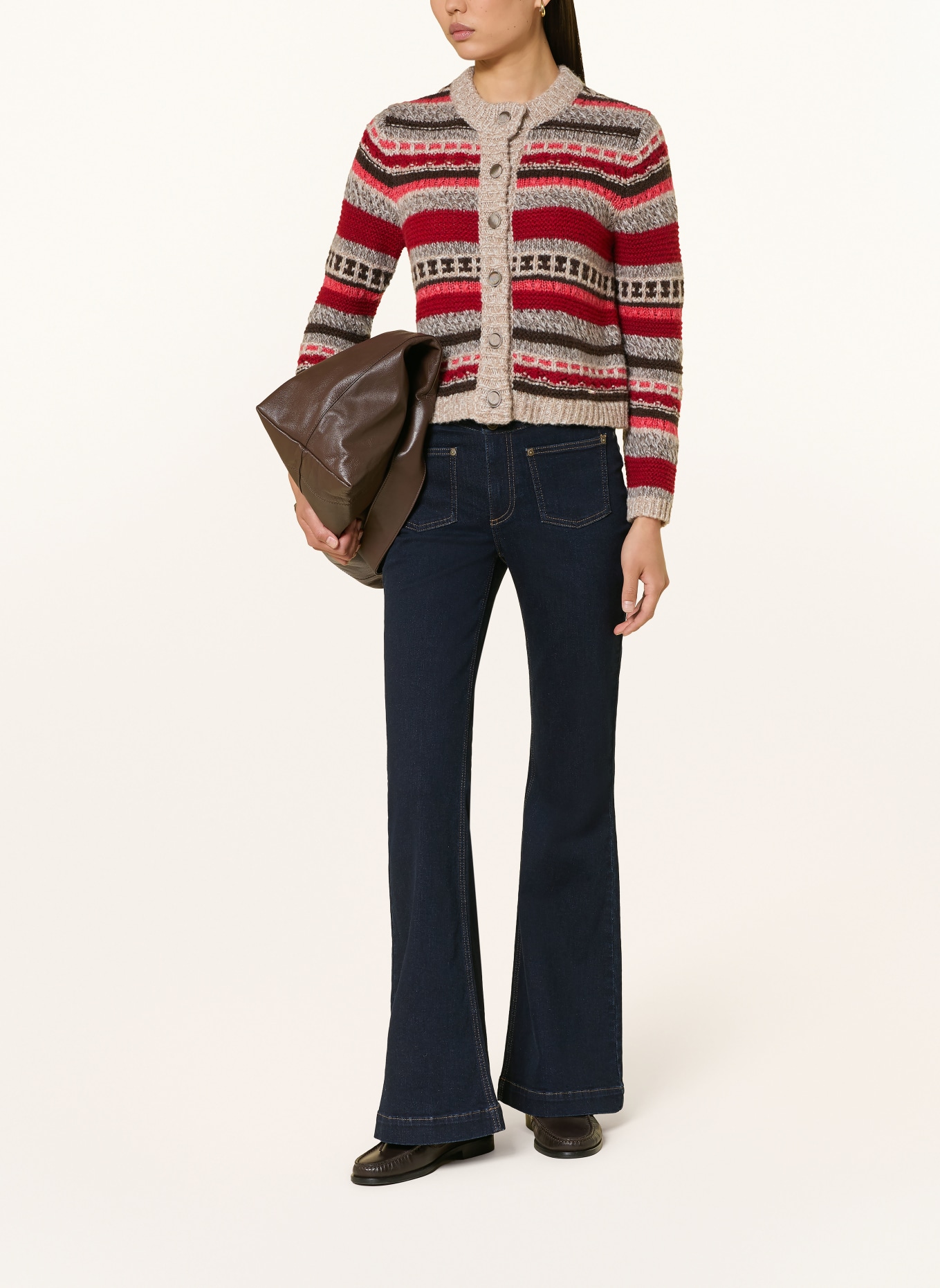 CINQUE Flared Jeans CISOLIDA: 69 DUNKELBLAU