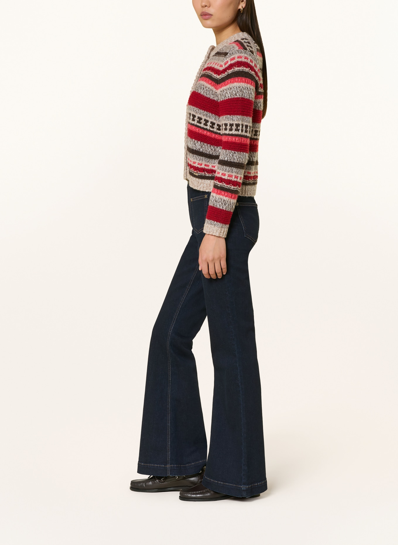 CINQUE Flared Jeans CISOLIDA: 69 DUNKELBLAU