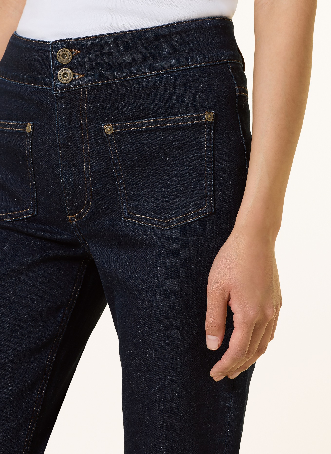 CINQUE Flared Jeans CISOLIDA: 69 DUNKELBLAU