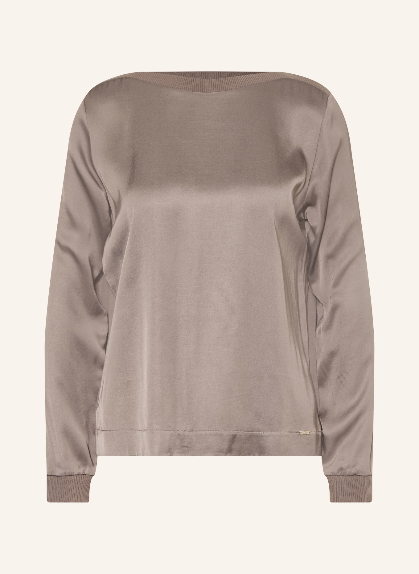 CINQUE CIPALANA Blouse Shirt: TAUPE