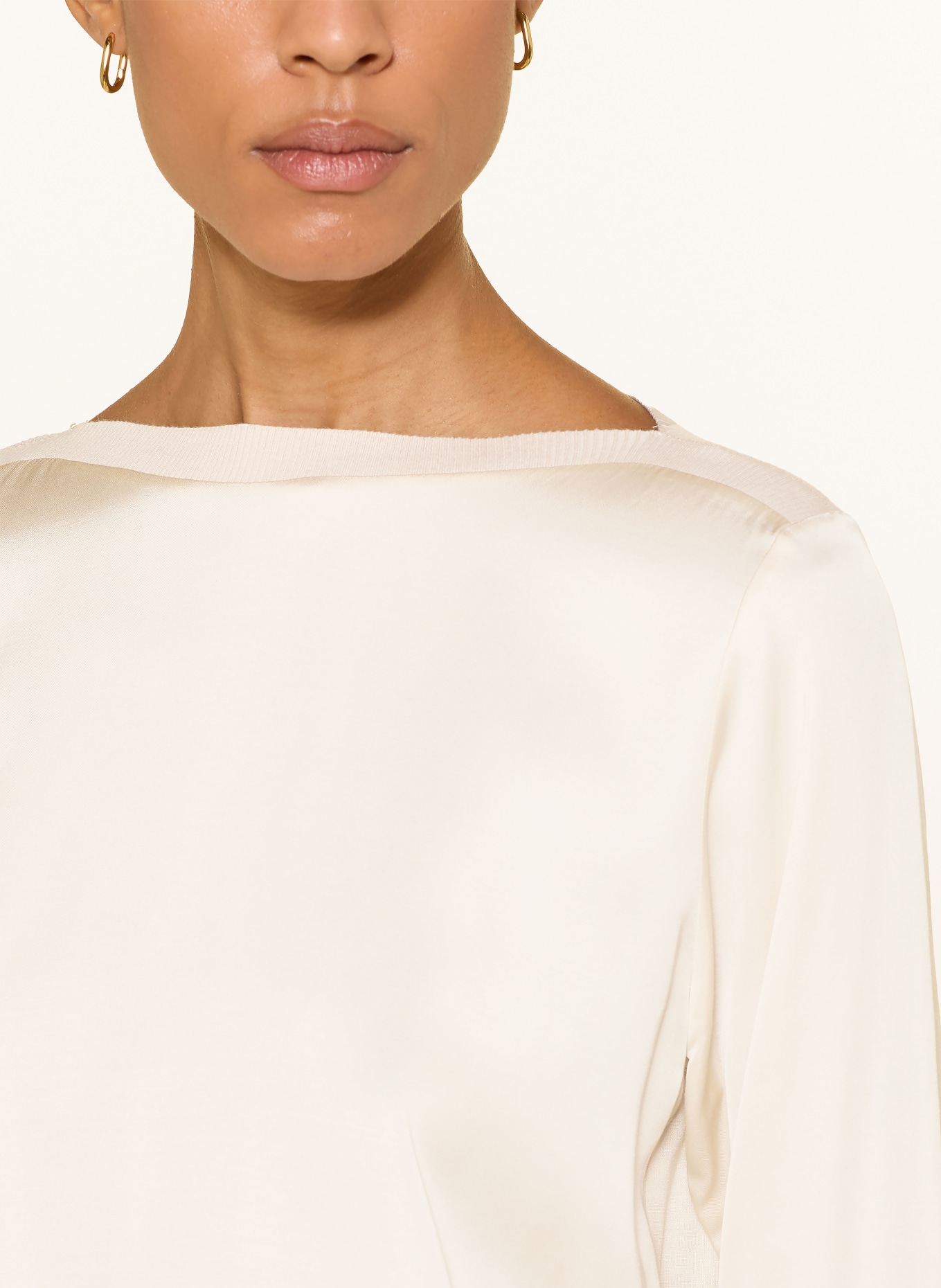 CINQUE CIPALANA Blouse Shirt: ECRU