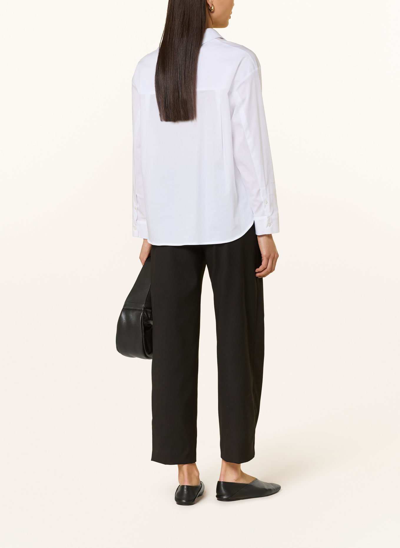 CINQUE 7/8-broek CIOPTIS: ZWART