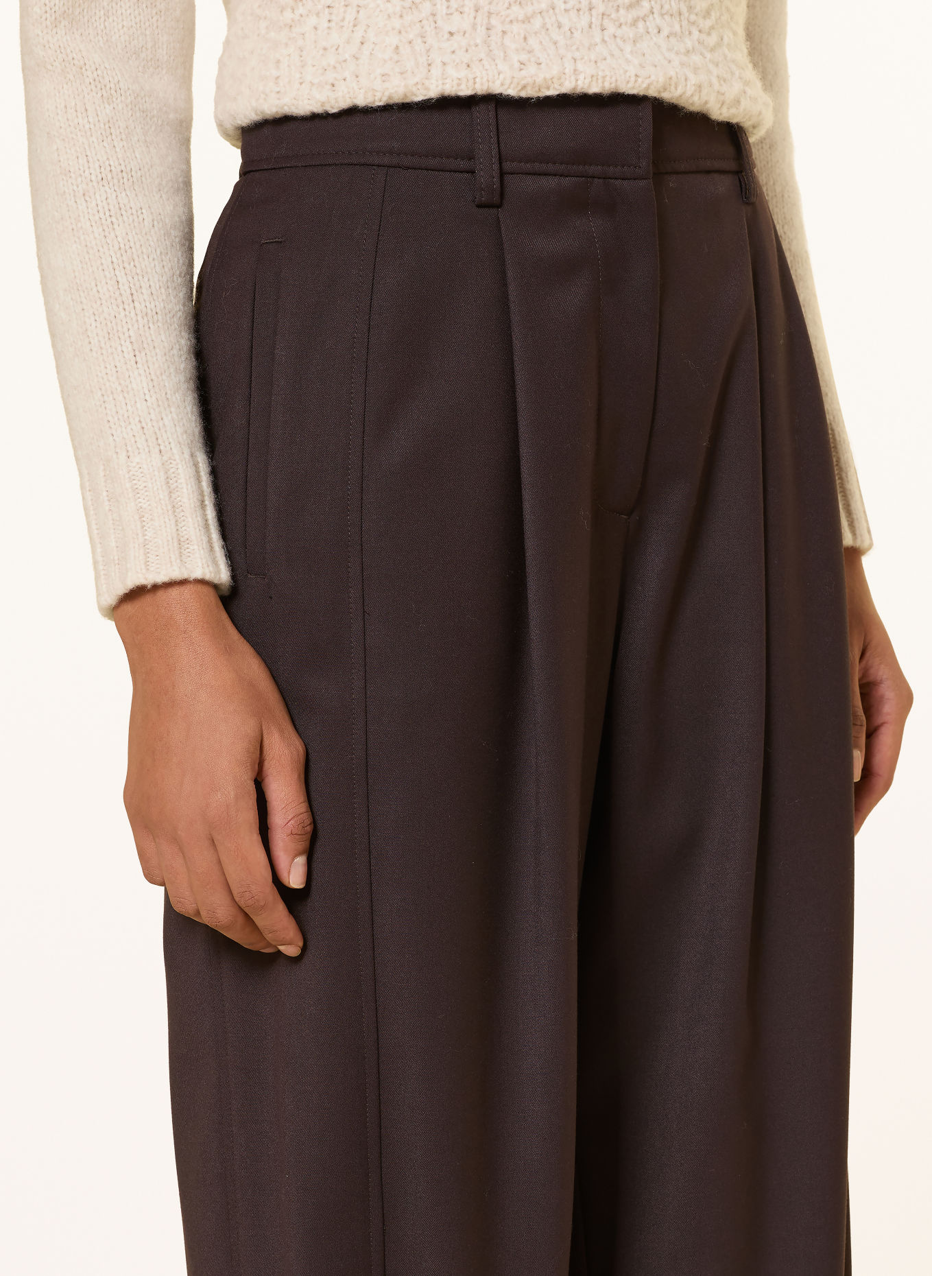 CINQUE 7/8-Hose CIOPTIS: DUNKELBRAUN