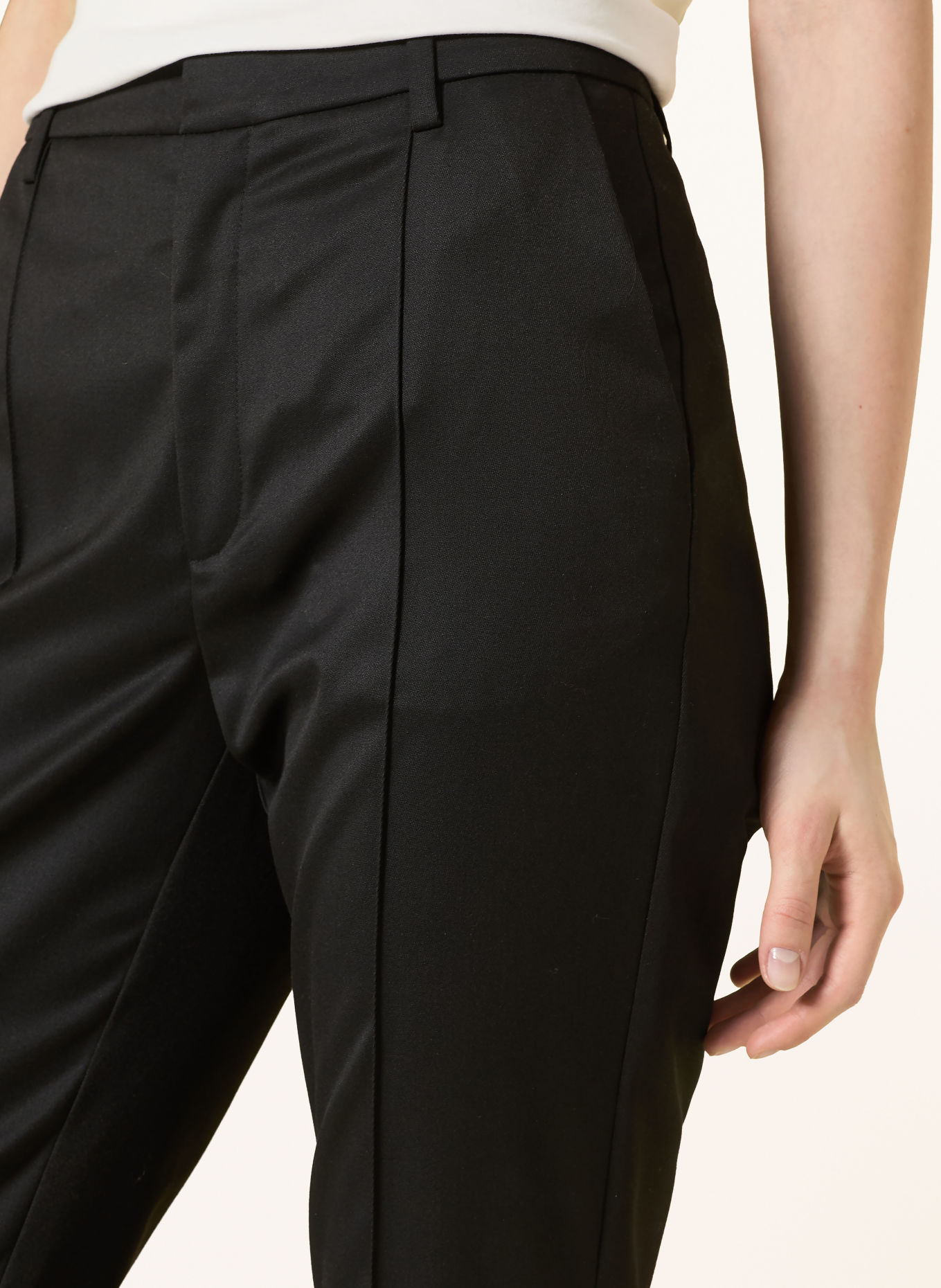 GESTUZ Bootcut-Hose GZLOURINA: SCHWARZ