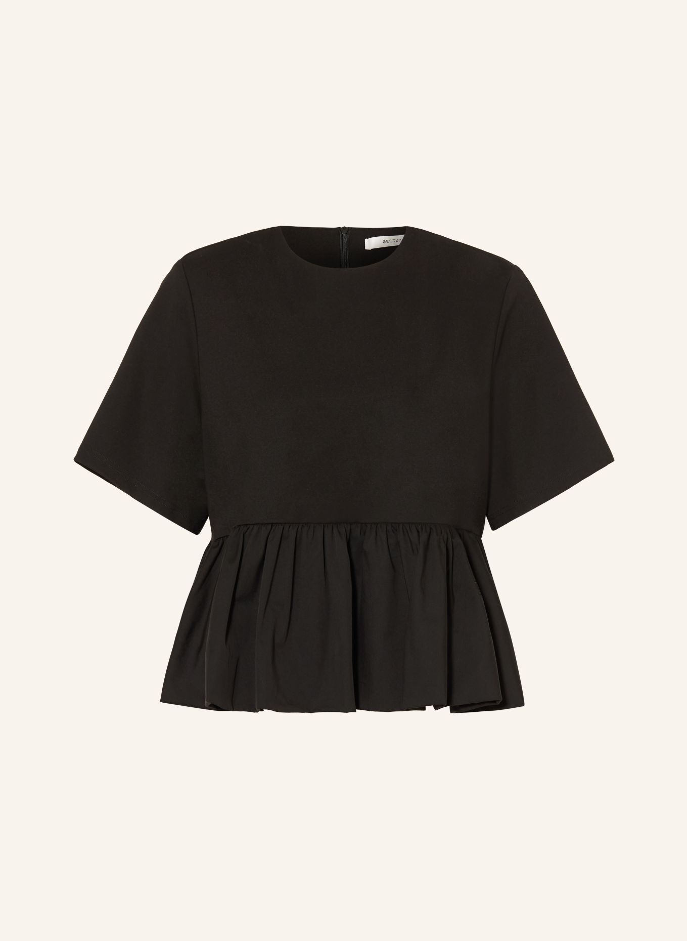 GESTUZ Blouse-style shirt GZERIN: BLACK