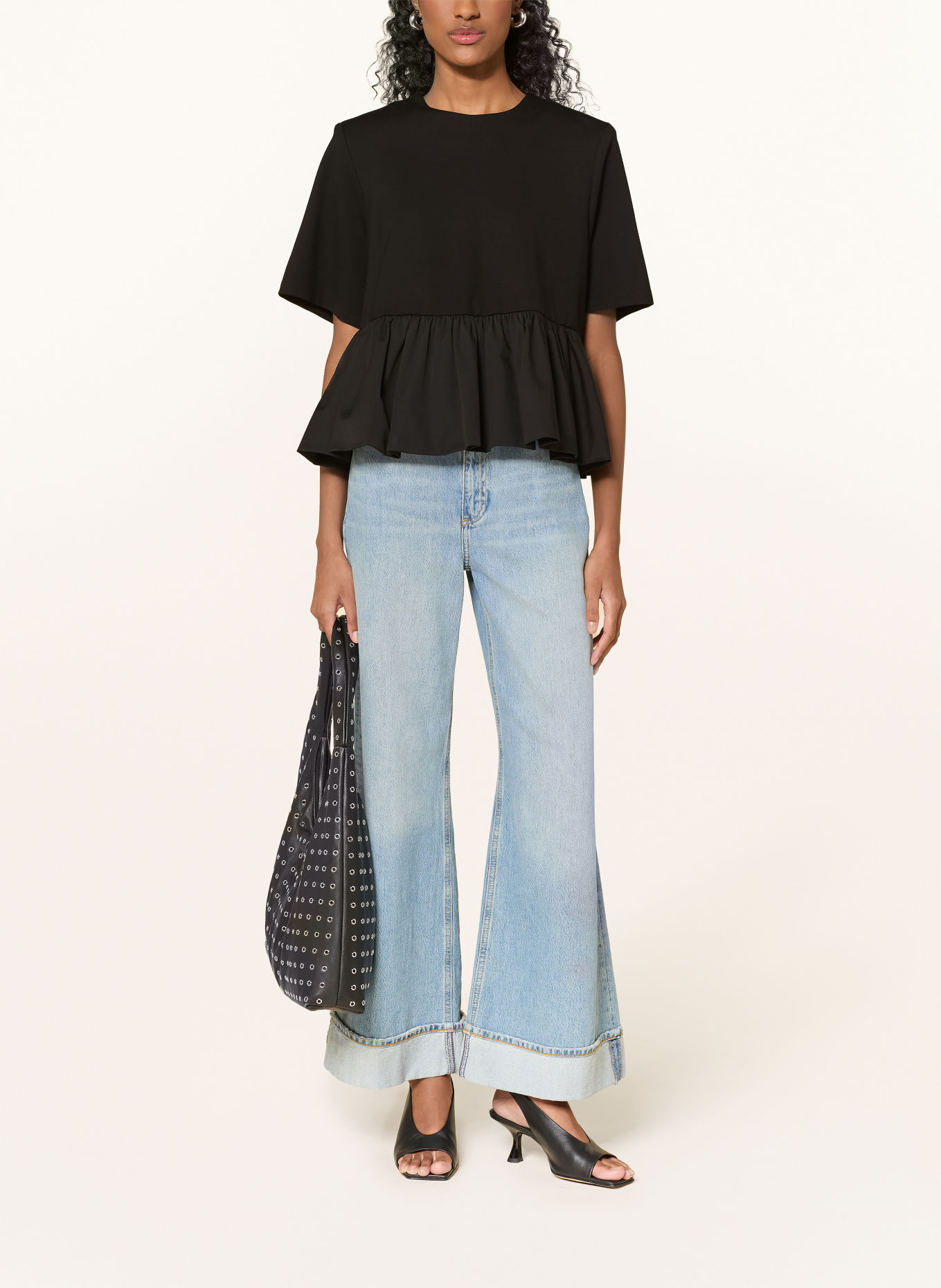 GESTUZ Blouse-style shirt GZERIN: BLACK