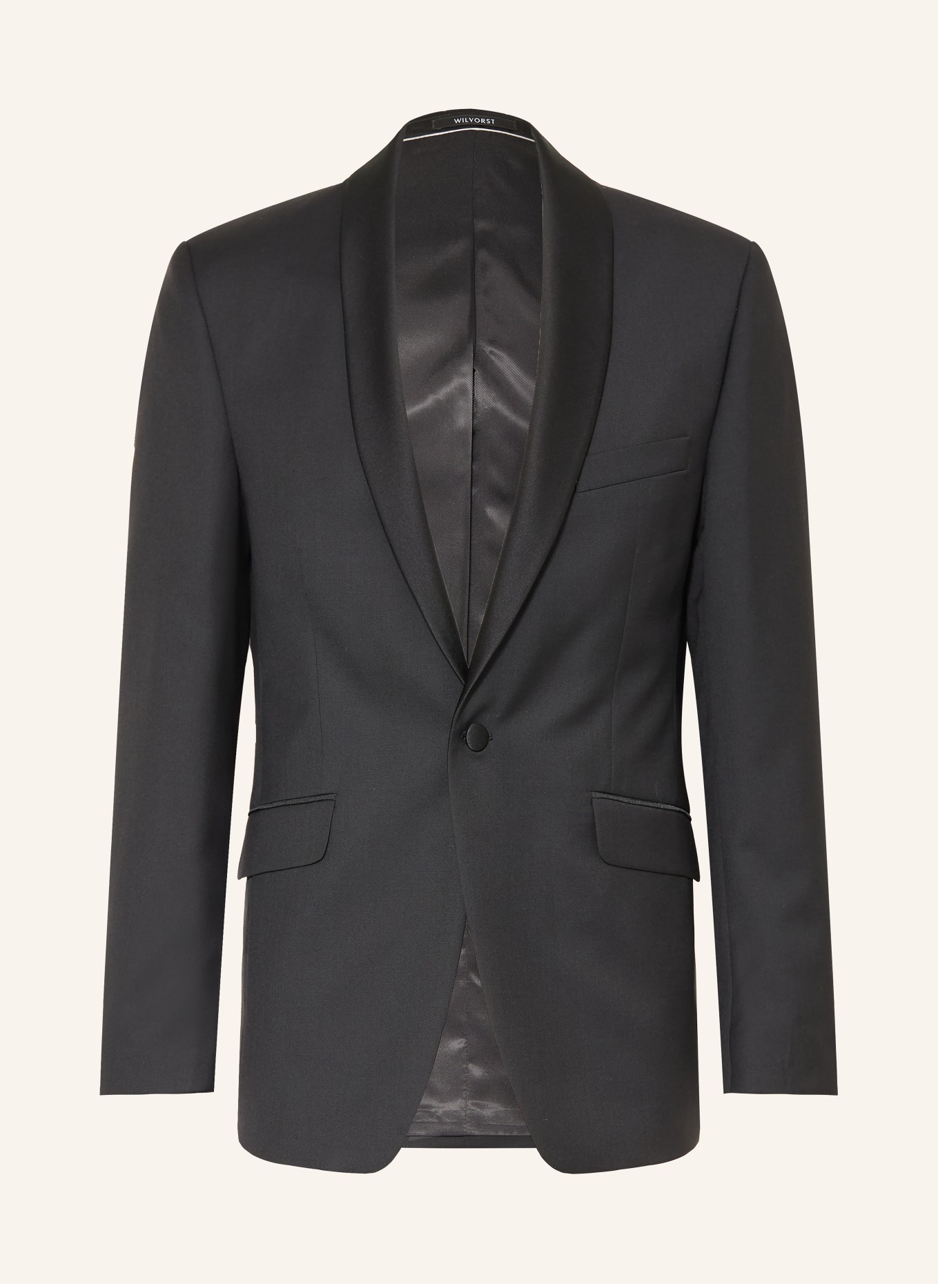 WILVORST Smoking-Sakko Regular Fit: 010 SCHWARZ