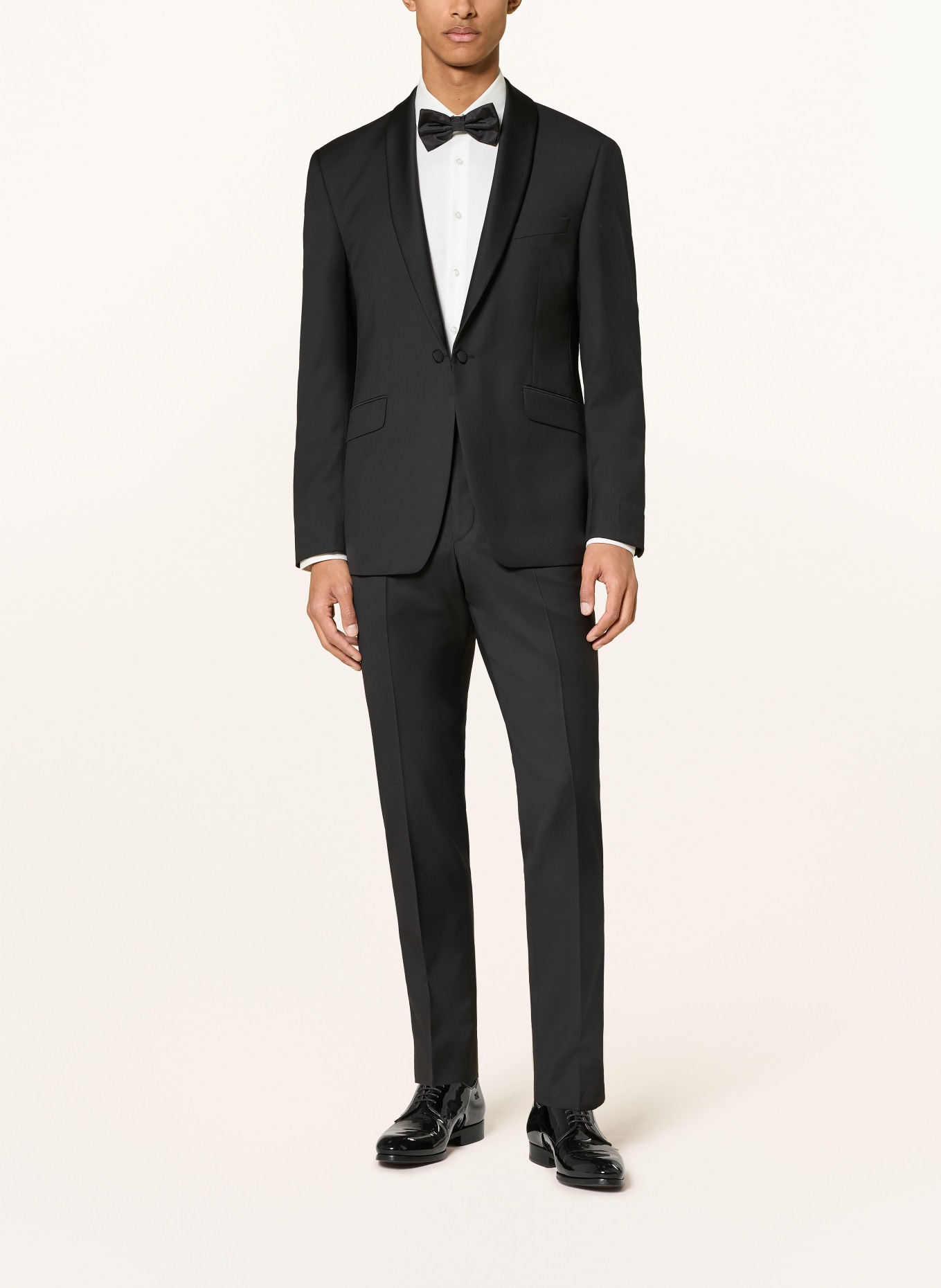 WILVORST Smoking-Sakko Regular Fit: 010 SCHWARZ