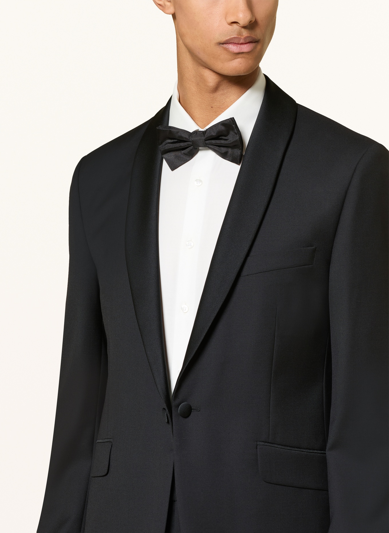 WILVORST Smoking-Sakko Regular Fit: 010 SCHWARZ