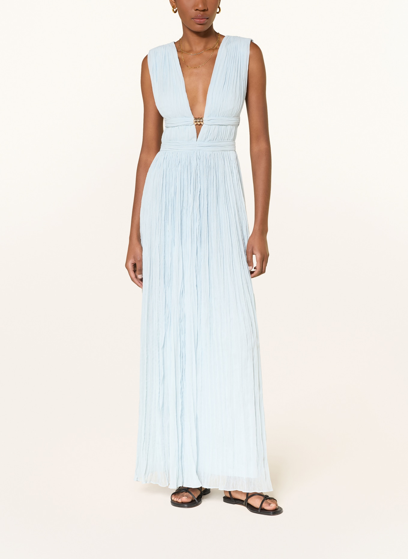 ba&sh Kleid TANIA: HELLBLAU