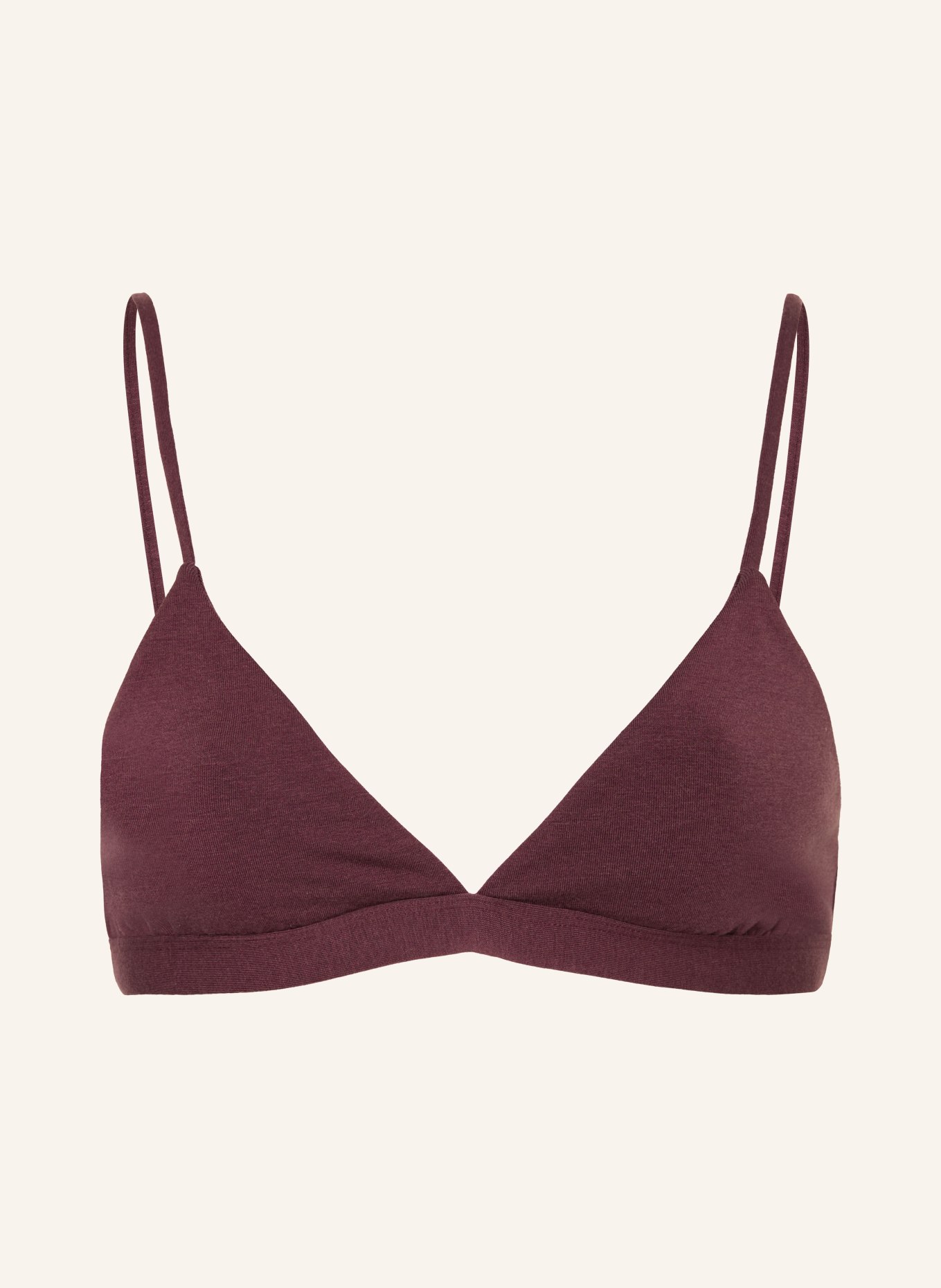 OH APRIL Biustonosz trójkątny EVERYDAY: BRĄZOWY