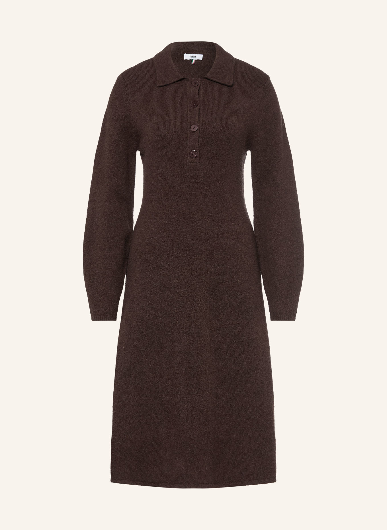 CINQUE Strick-Polokleid CIHANNI: DUNKELBRAUN