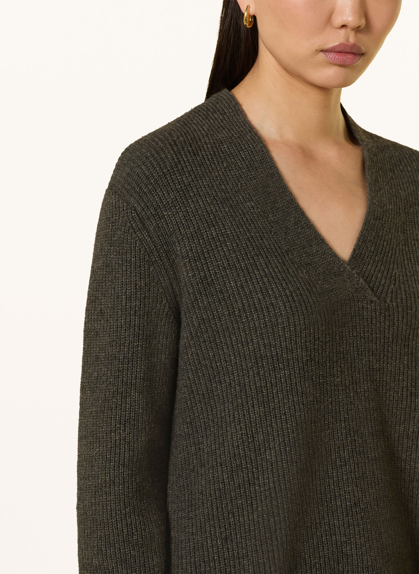 CINQUE Sweter CIJULO: KHAKI