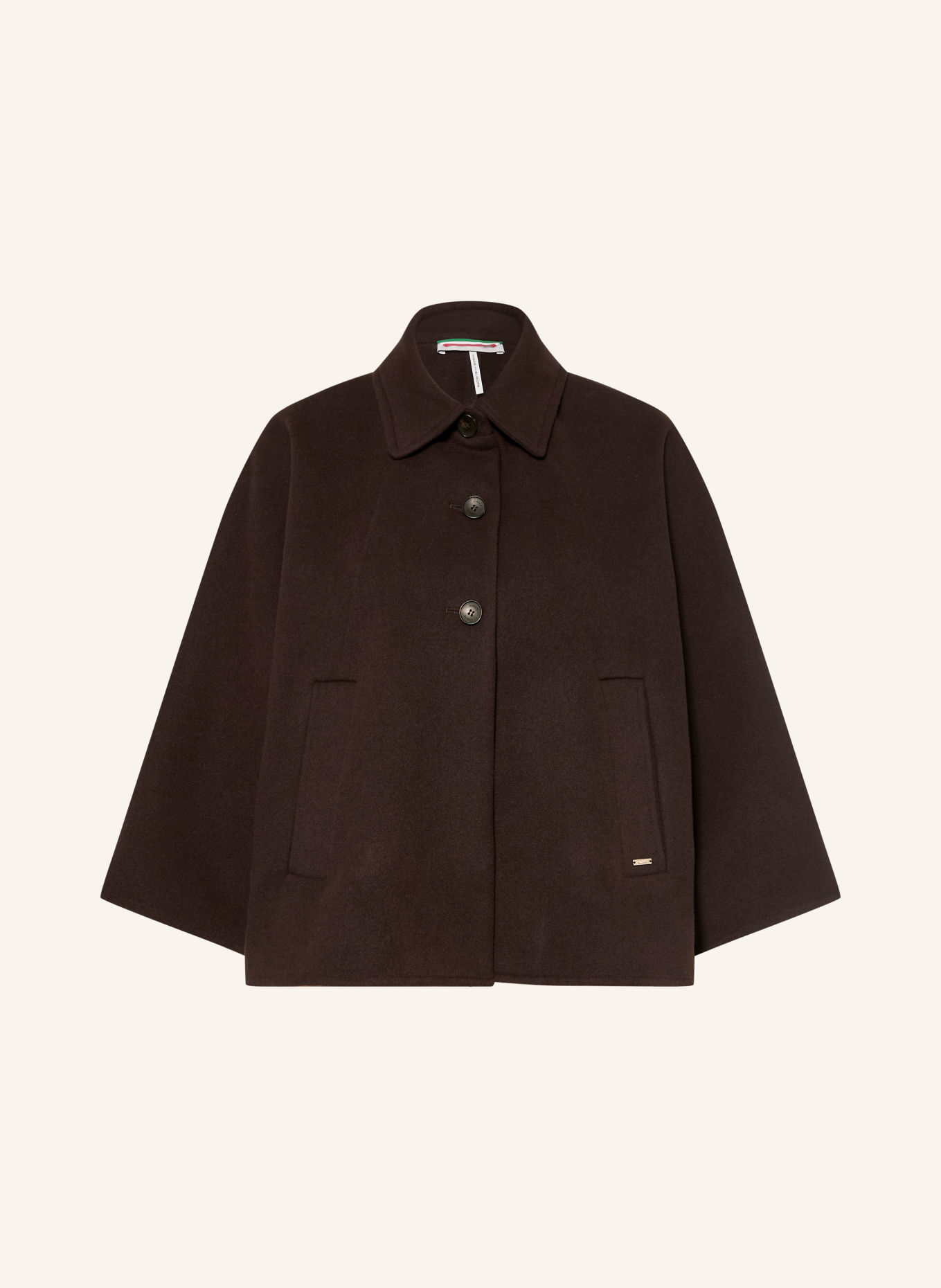 CINQUE Cape CIBROUVE: DARK BROWN