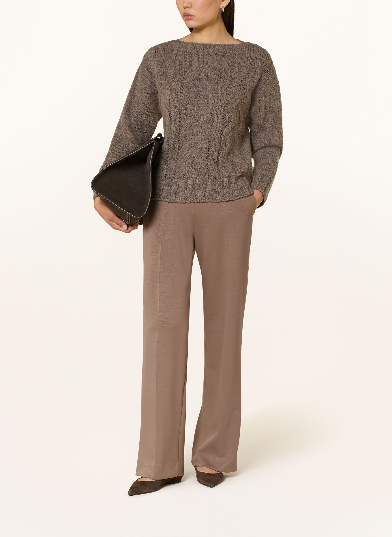 CINQUE CISIO Sweater: TAUPE