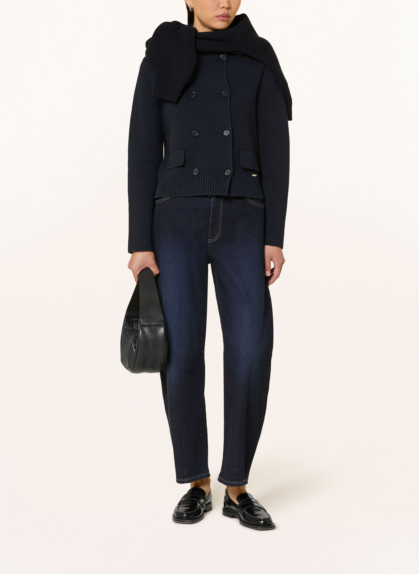 CINQUE CIBLIO Cardigan: DARK BLUE