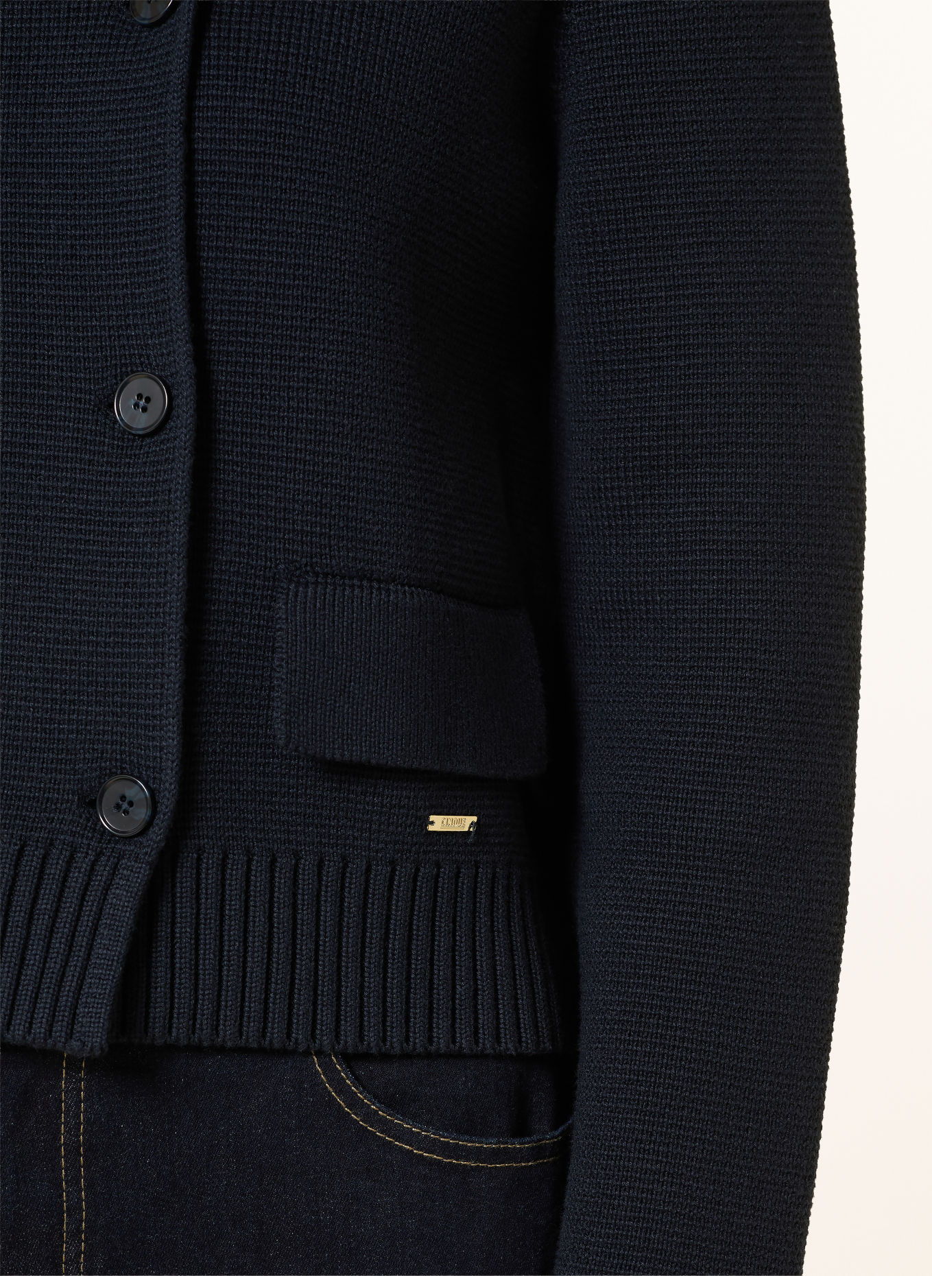 CINQUE CIBLIO Cardigan: DARK BLUE