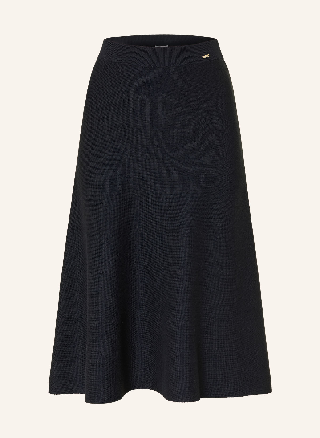 CINQUE CIBLOSSO Knit Skirt: DARK BLUE