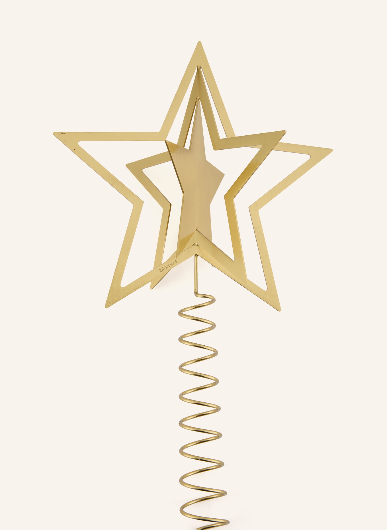 blomus Weihnachtsbaumspitze KITAI SMALL: GOLD