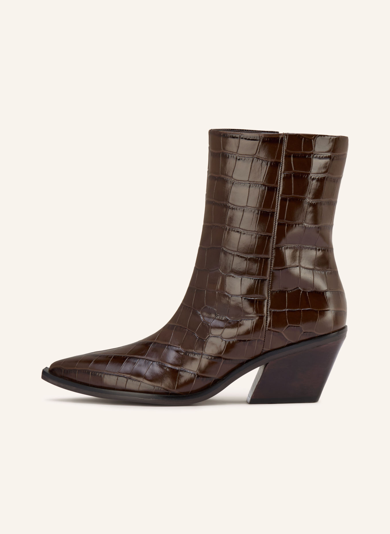 CARRANO Cowboylaarzen: MARRON FONCÉ