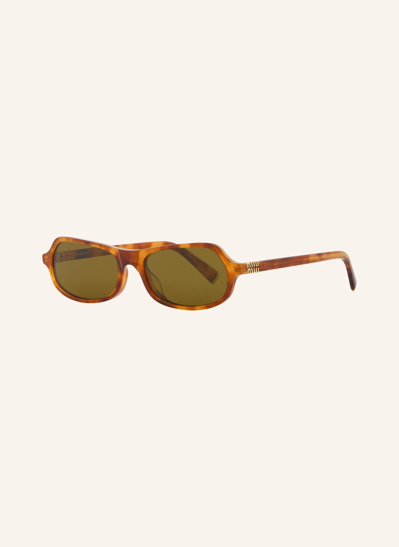 MIU MIU Sonnenbrille MU B10SU: HAVANA/ DUNKELBRAUN