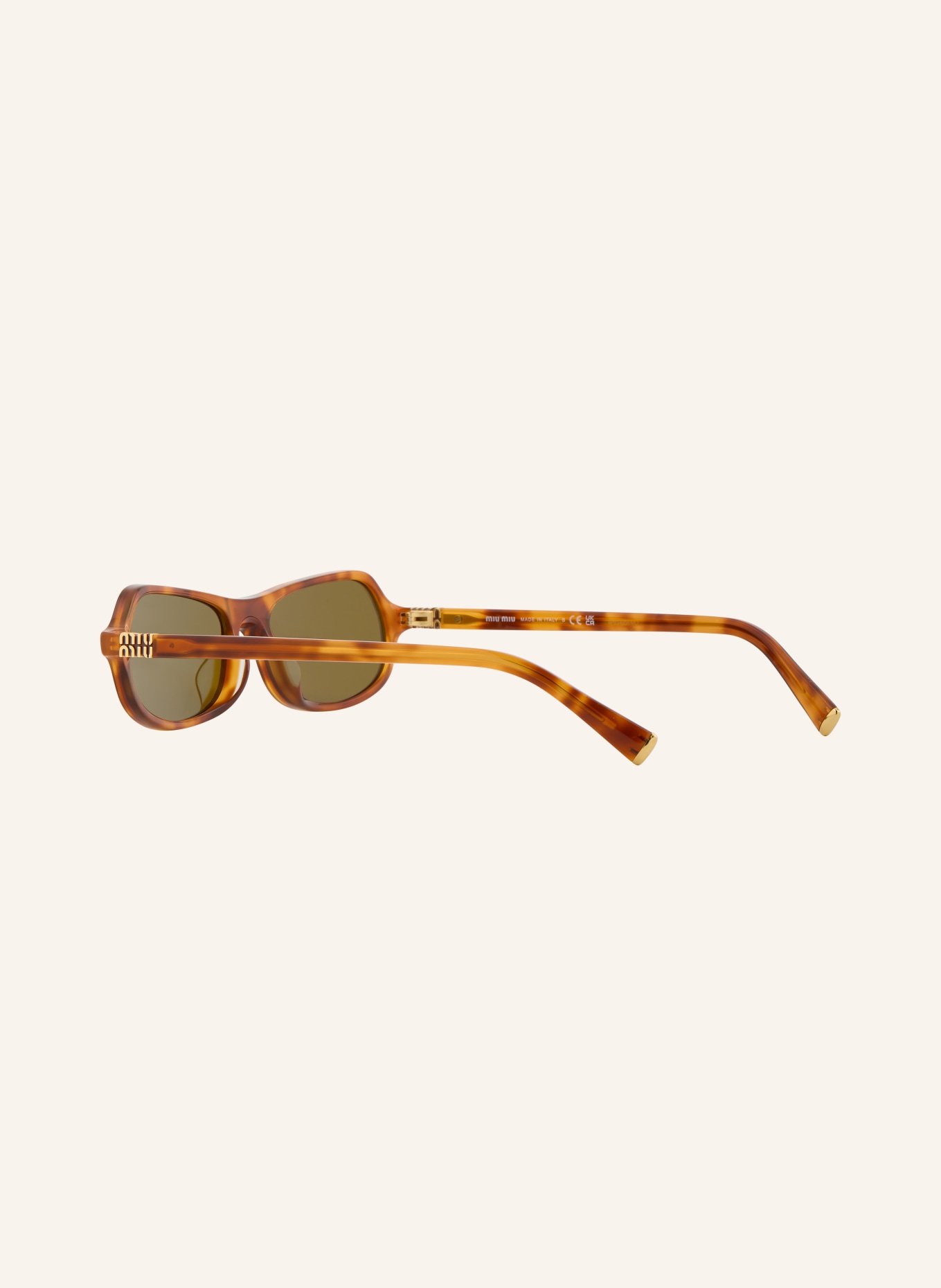 MIU MIU Sonnenbrille MU B10SU: HAVANA/ DUNKELBRAUN