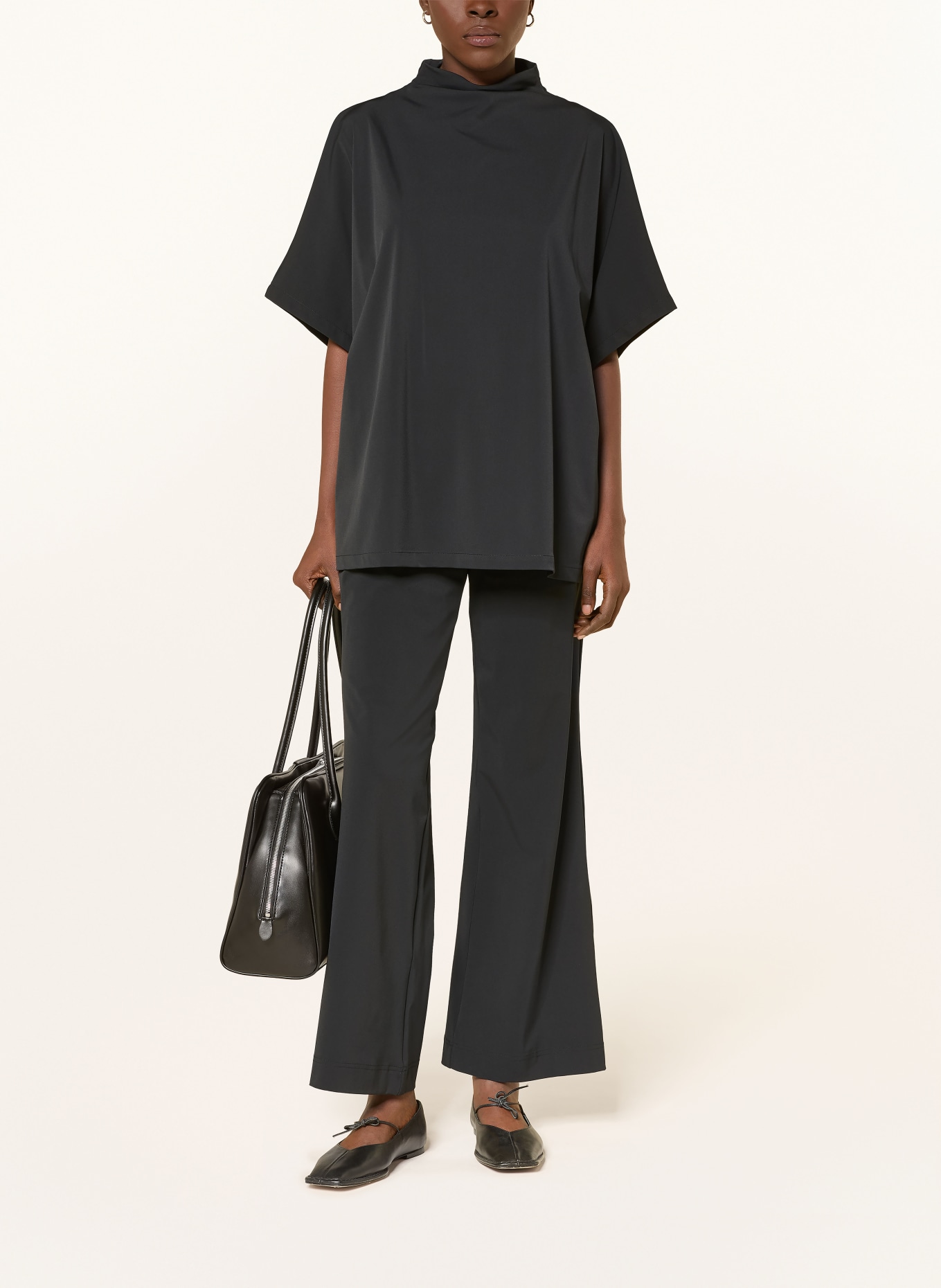 lilienfels Satin blouse: BLACK