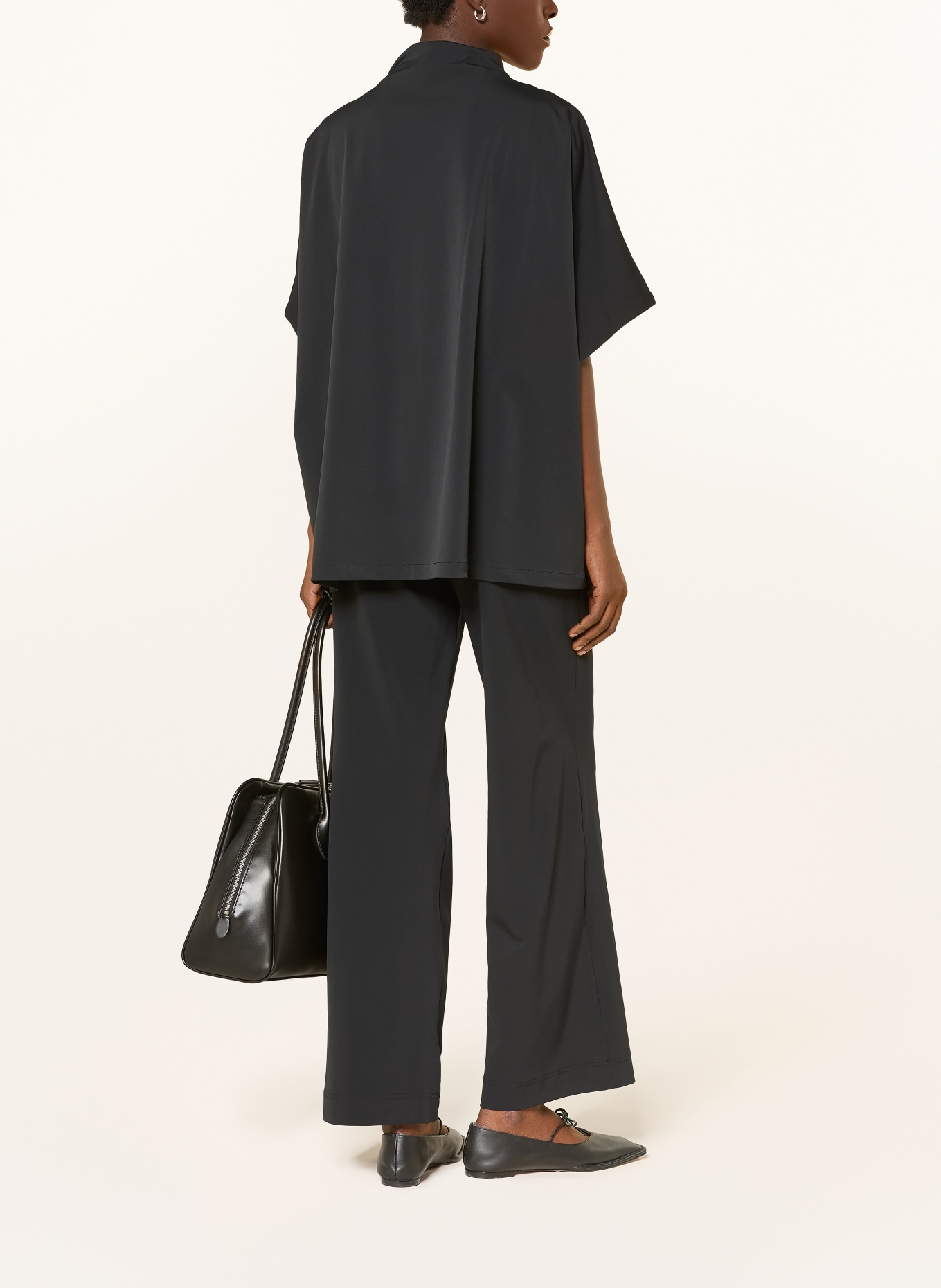 lilienfels Satin blouse: BLACK
