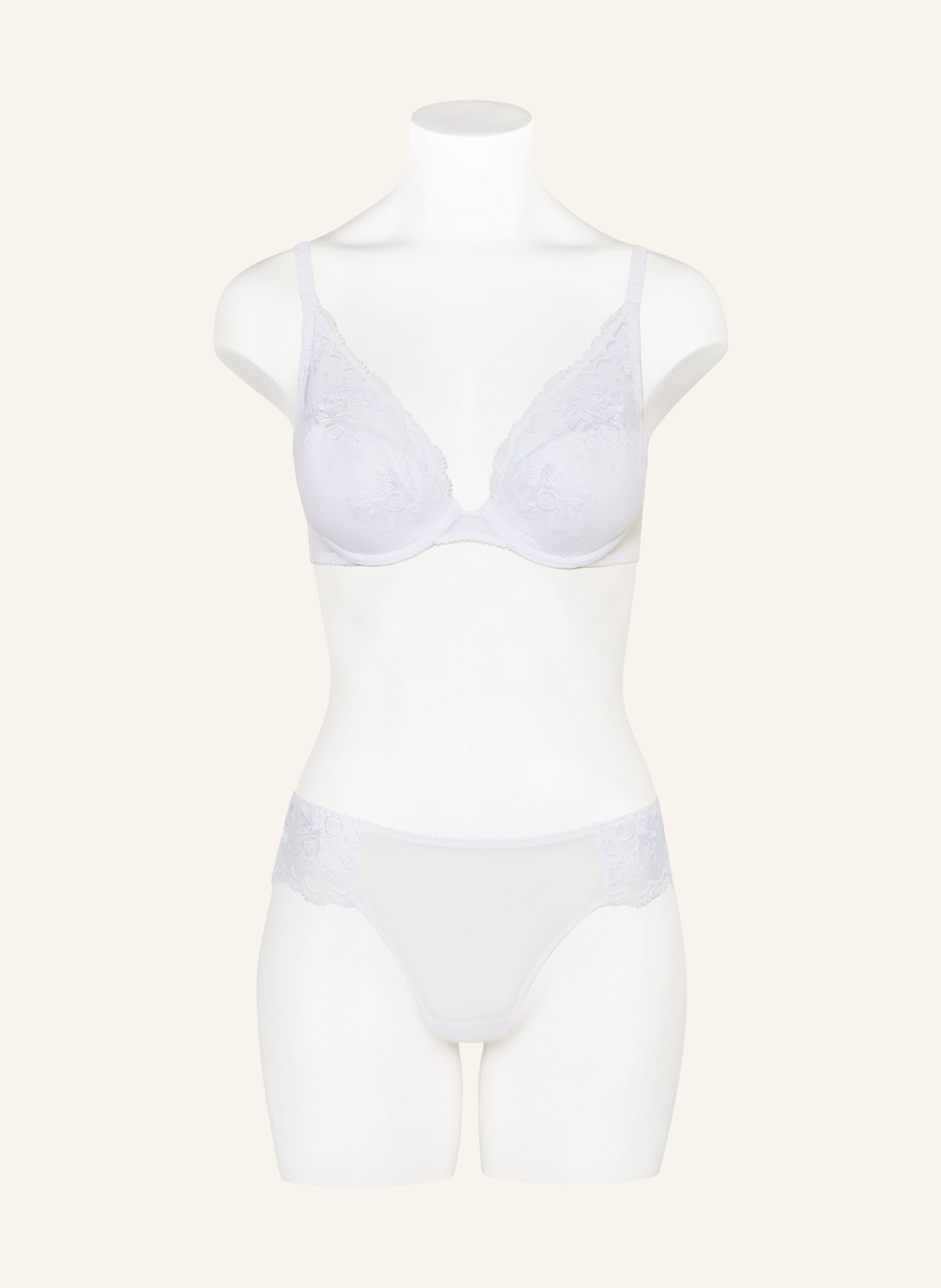 SIMONE PÉRÈLE Push-up-BH INTRIGUE: WEISS
