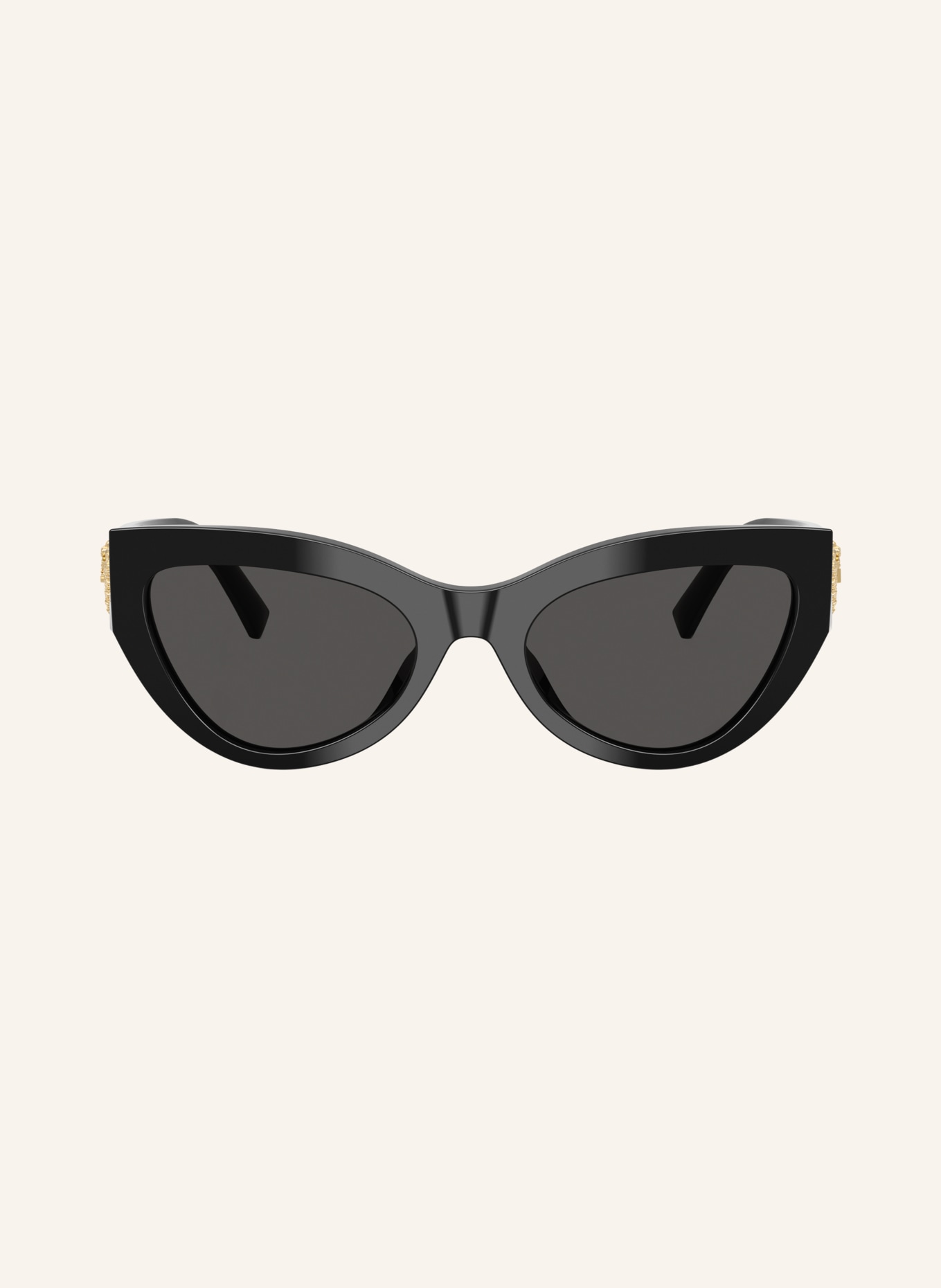 DOLCE & GABBANA Sunglasses DG4536: BLACK/DARK GRAY