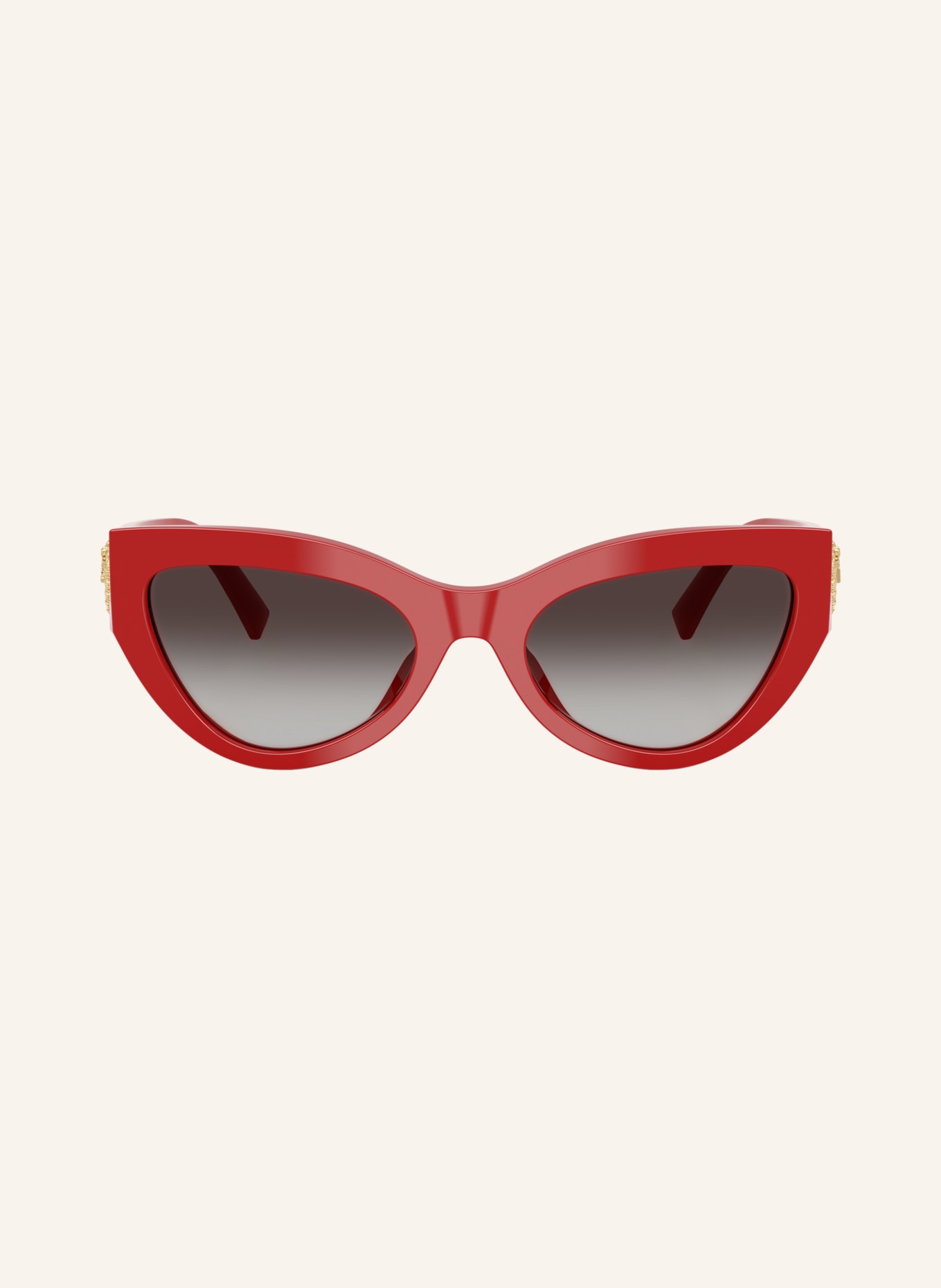 DOLCE & GABBANA Sonnenbrille DG4536: ROT/ DUNKELGRAU VERLAUF