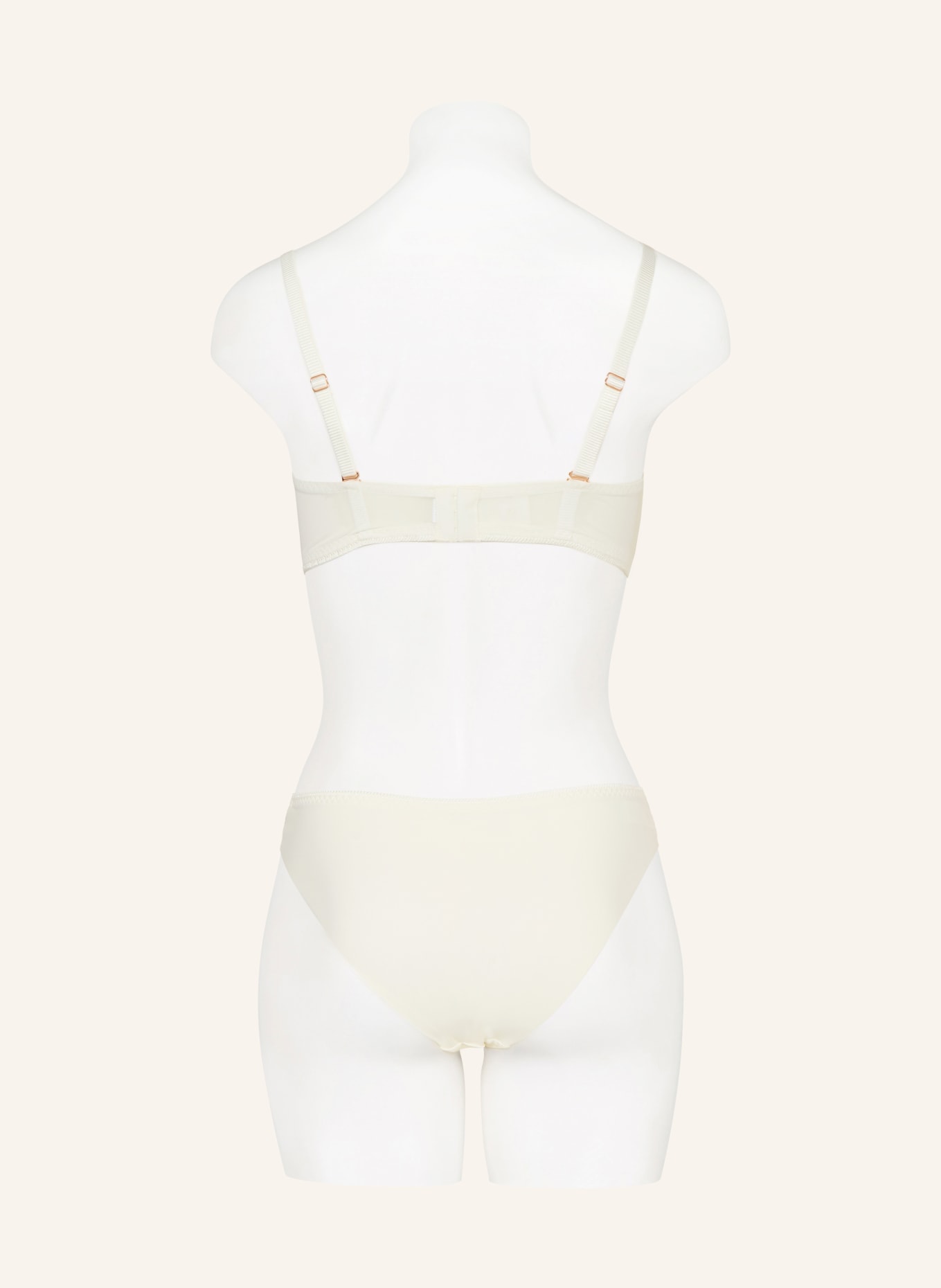 SIMONE PÉRÈLE Biustonosz z fiszbinami RADIEUSE: BEŻOWY / ECRU
