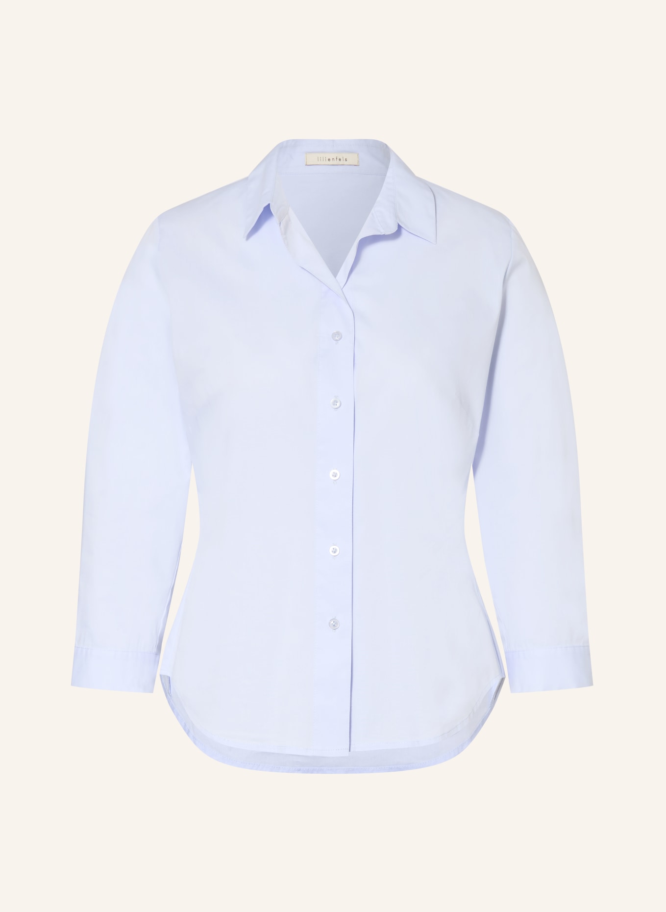 lilienfels Blouse à manches 3/4: BLEU CLAIR