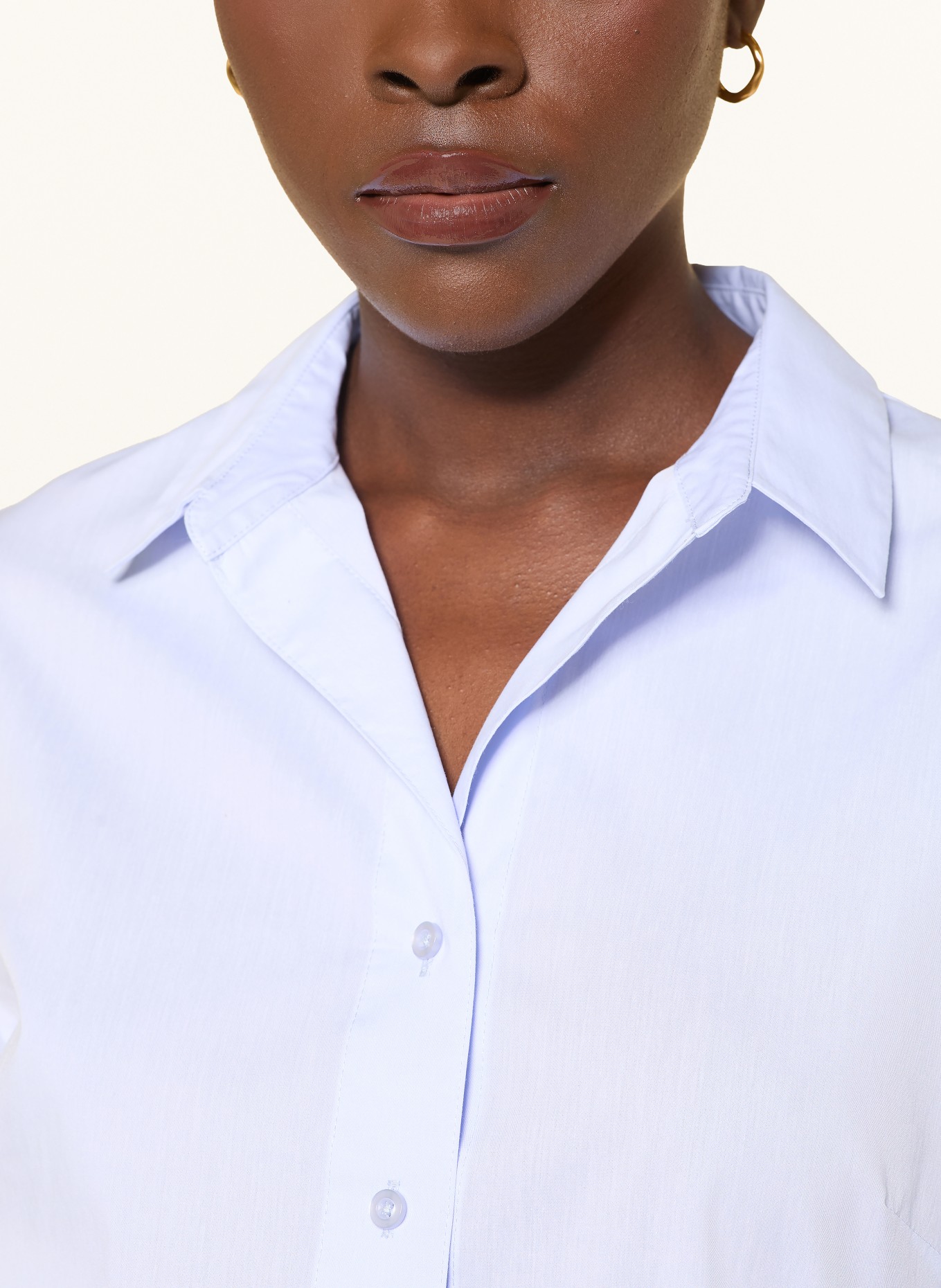 lilienfels Blouse à manches 3/4: BLEU CLAIR