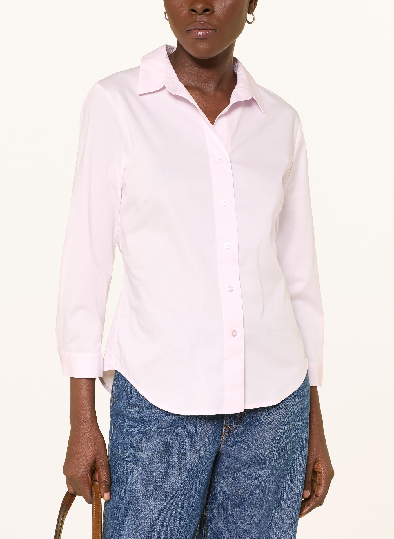 lilienfels Bluse mit 3/4-Arm: HELLROSA