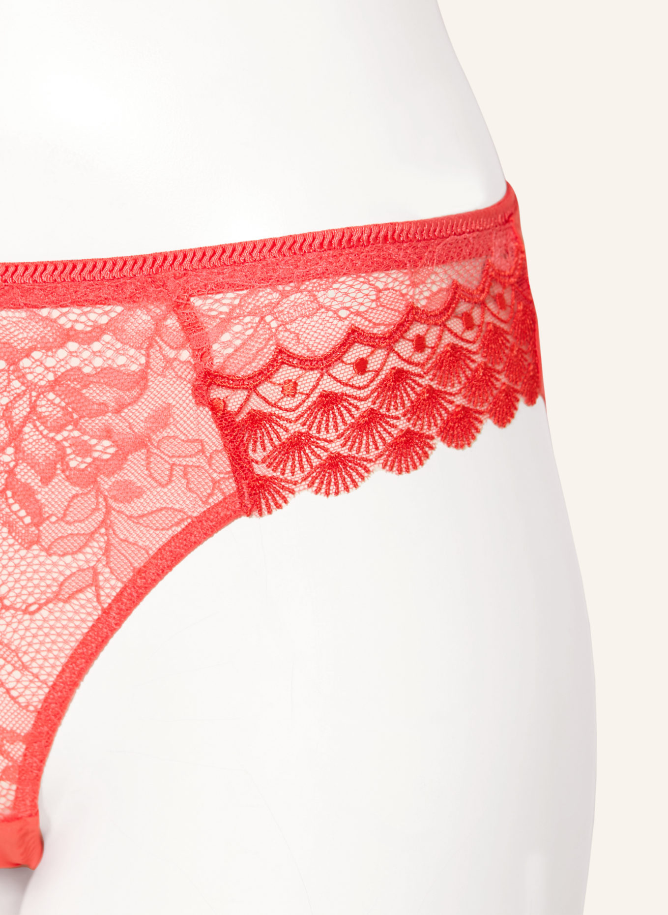 SIMONE PÉRÈLE Majtki RADIEUSE: CZERWONY