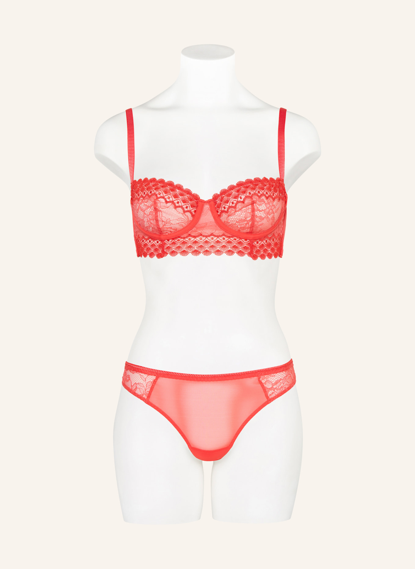 SIMONE PÉRÈLE String RADIEUSE: CZERWONY